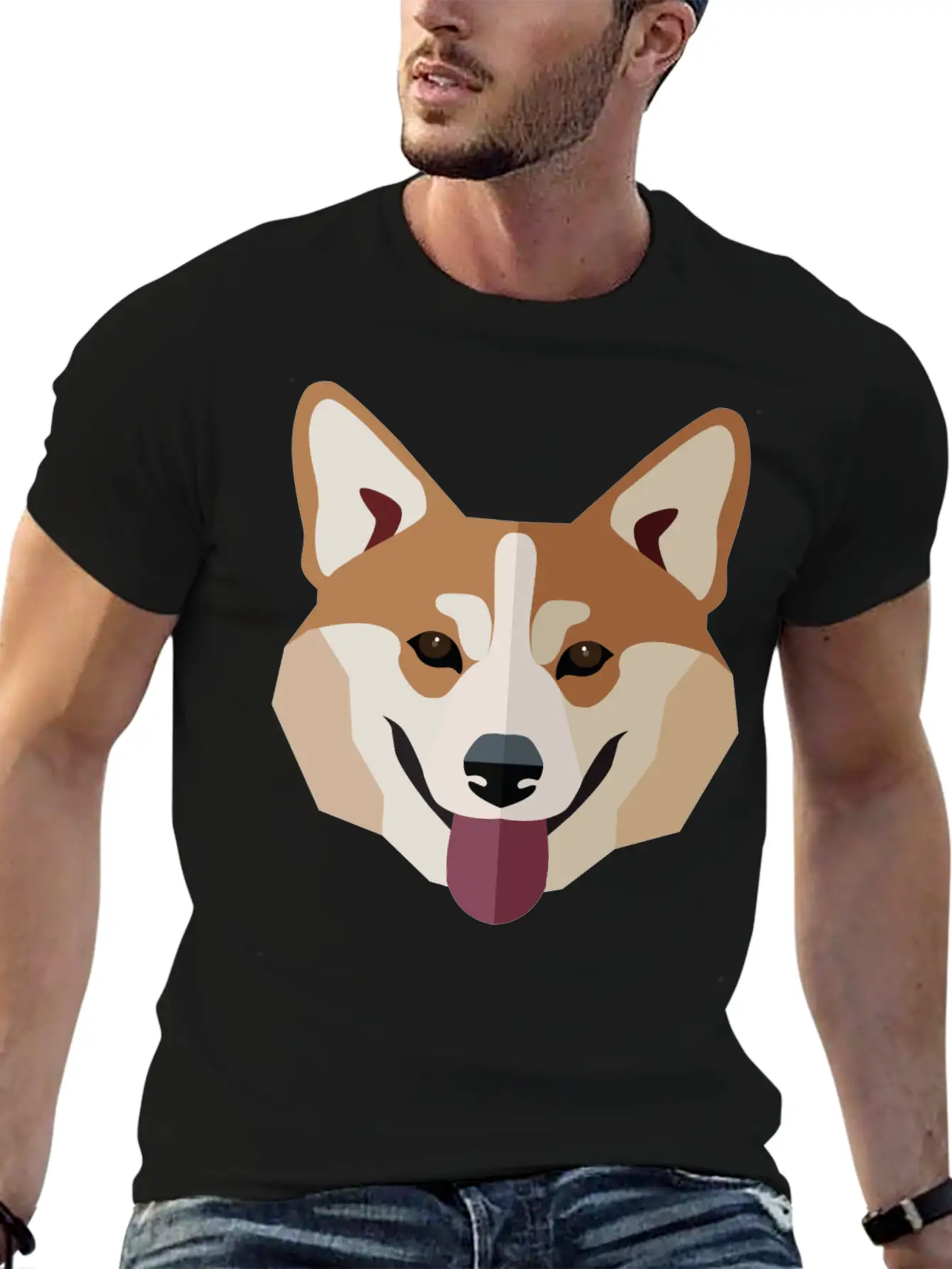 Akita Lightweight Cotton T-Shirt – Daily Comfort Graphic Shirt