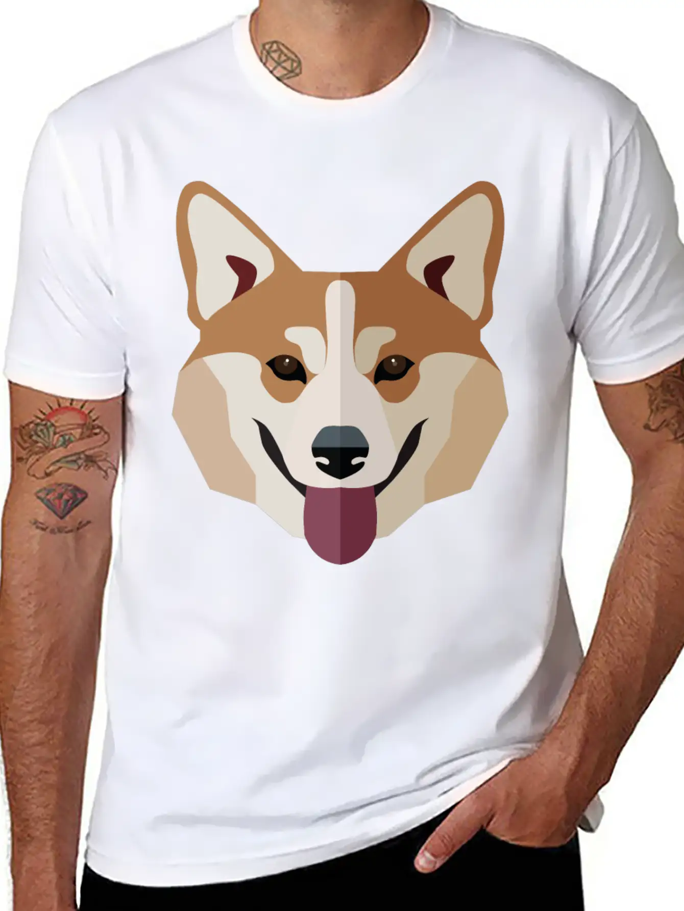 Akita Lightweight Cotton T-Shirt – Daily Comfort Graphic Shirt