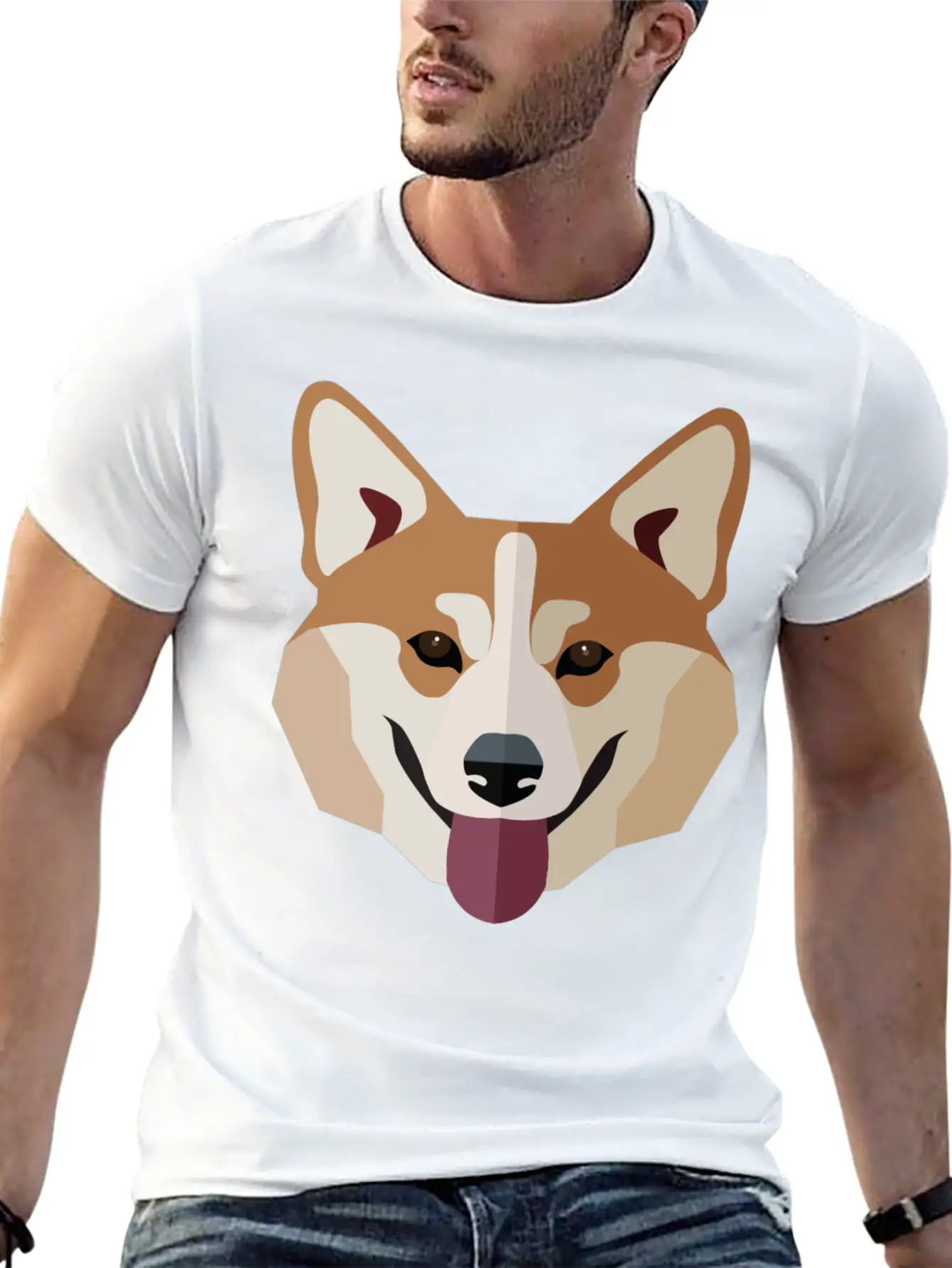 Akita Lightweight Cotton T-Shirt – Daily Comfort Graphic Shirt