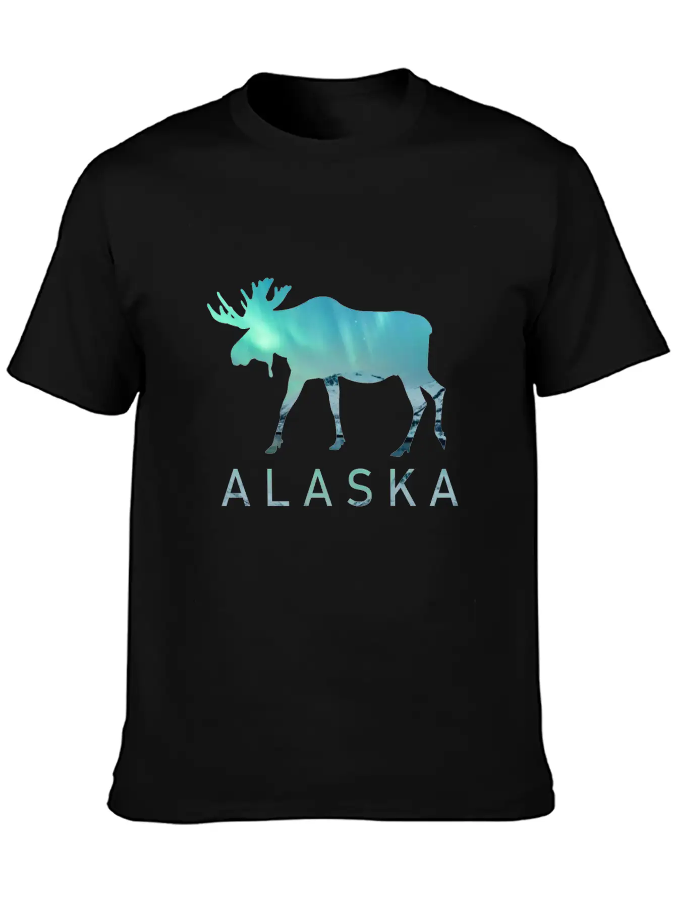 Alaska Gift USA Natur Bär Denali Grizzly Wald Lightweight Cotton T-Shirt – Daily Comfort Graphic Shirt