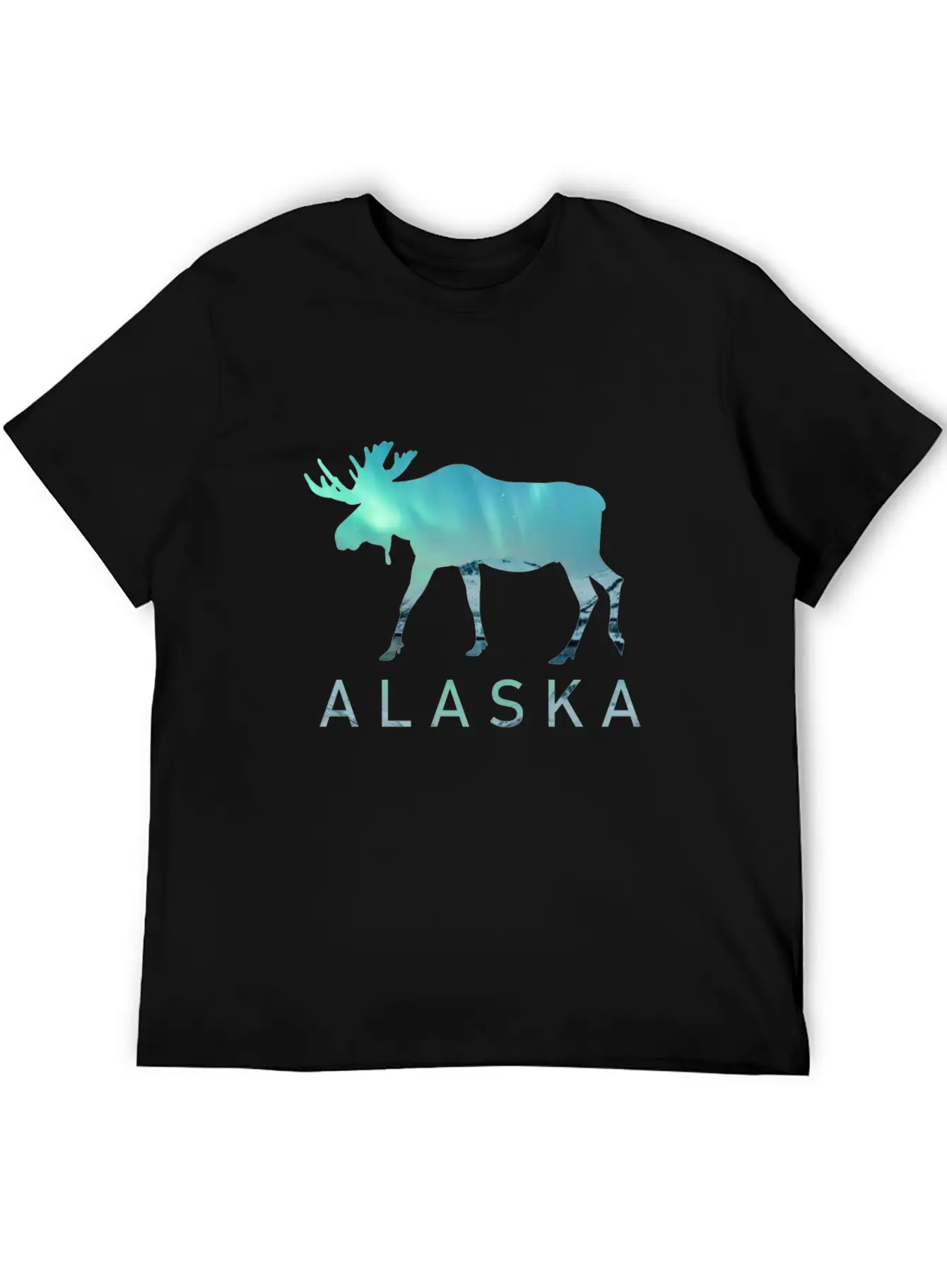 Alaska Gift USA Natur Bär Denali Grizzly Wald Lightweight Cotton T-Shirt – Daily Comfort Graphic Shirt