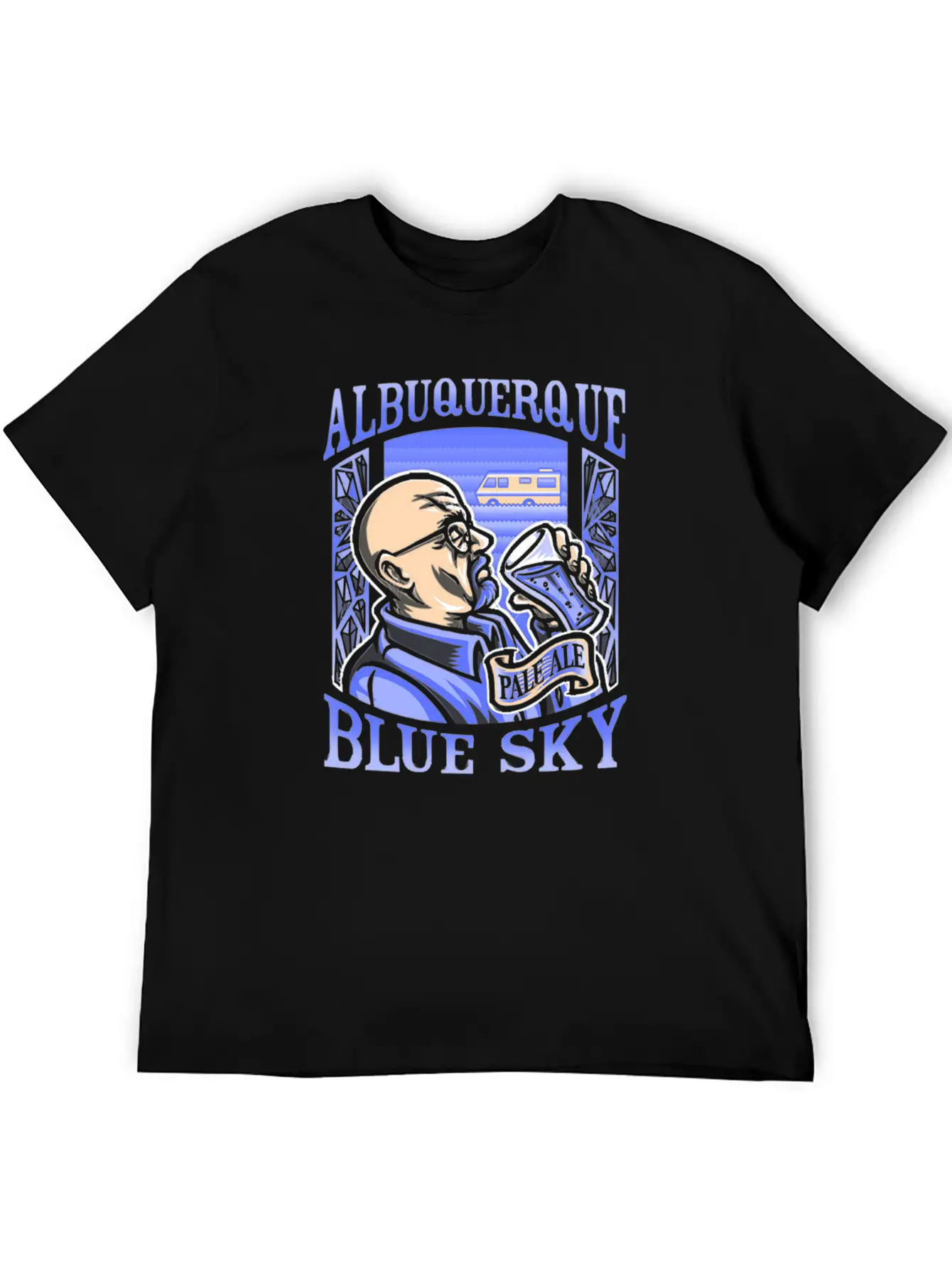 Albuquerque Blue Sky Essential Cotton Tee For Daily Outfits – Unisex Style