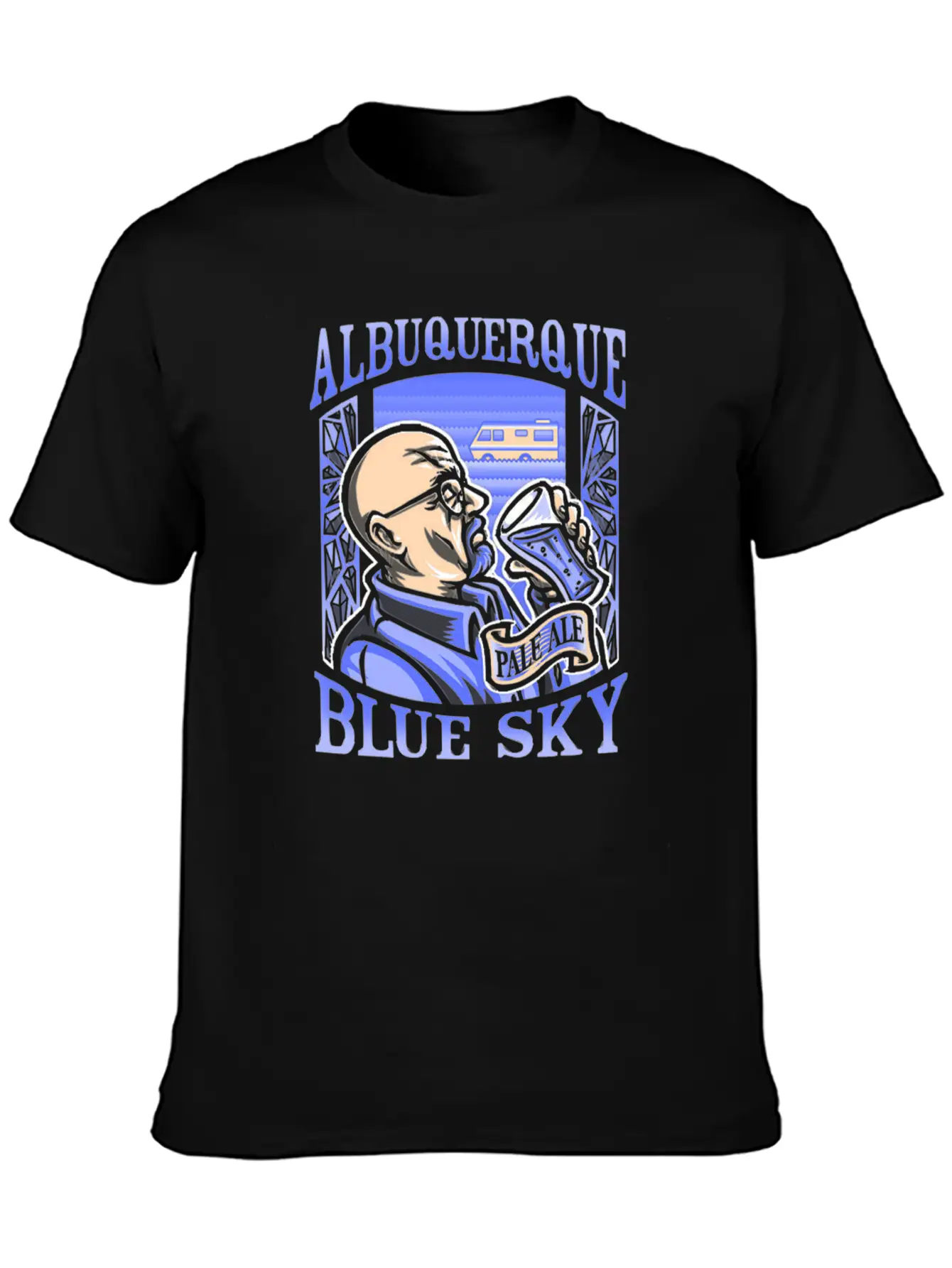 Albuquerque Blue Sky Essential Cotton Tee For Daily Outfits – Unisex Style
