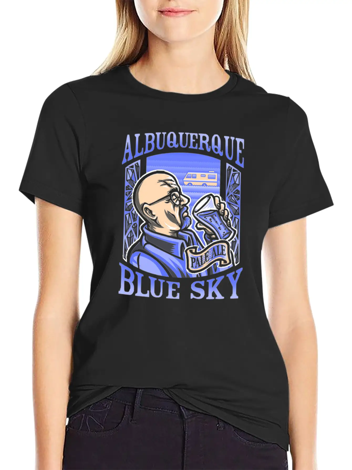 Albuquerque Blue Sky Essential Cotton Tee For Daily Outfits – Unisex Style