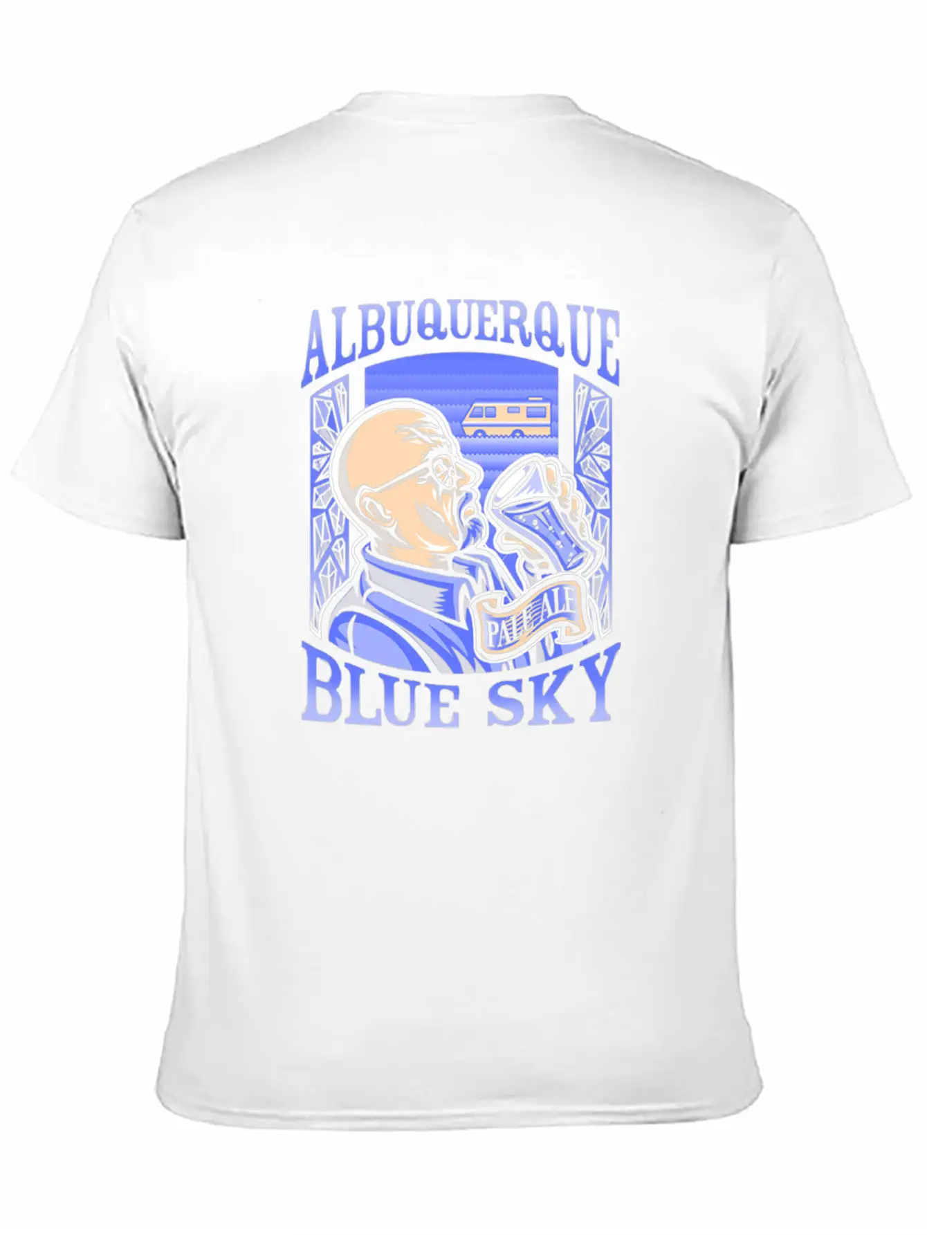 Albuquerque Blue Sky Essential Cotton Tee For Daily Outfits – Unisex Style