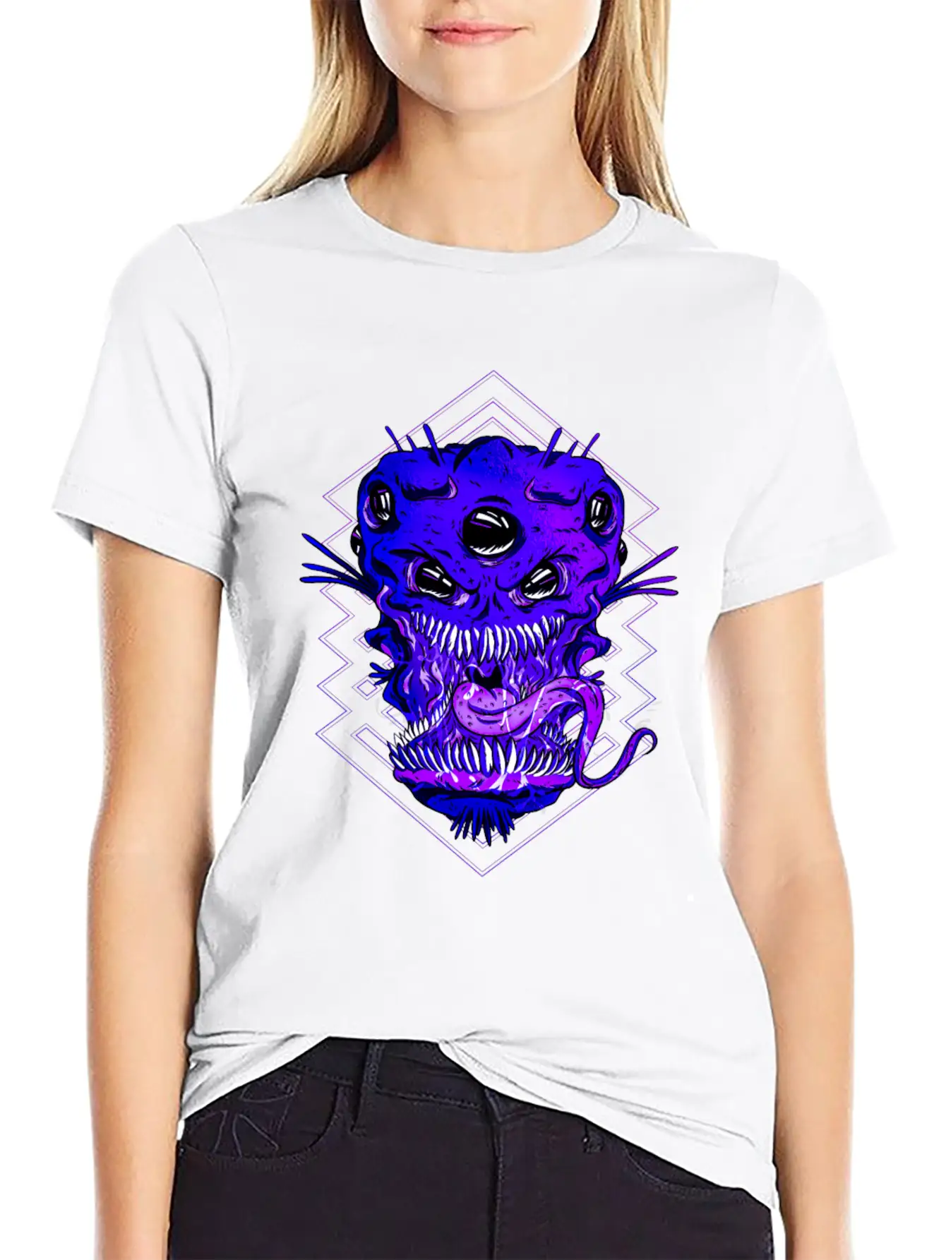Alien Lightweight Cotton T-Shirt – Daily Comfort Graphic Shirt