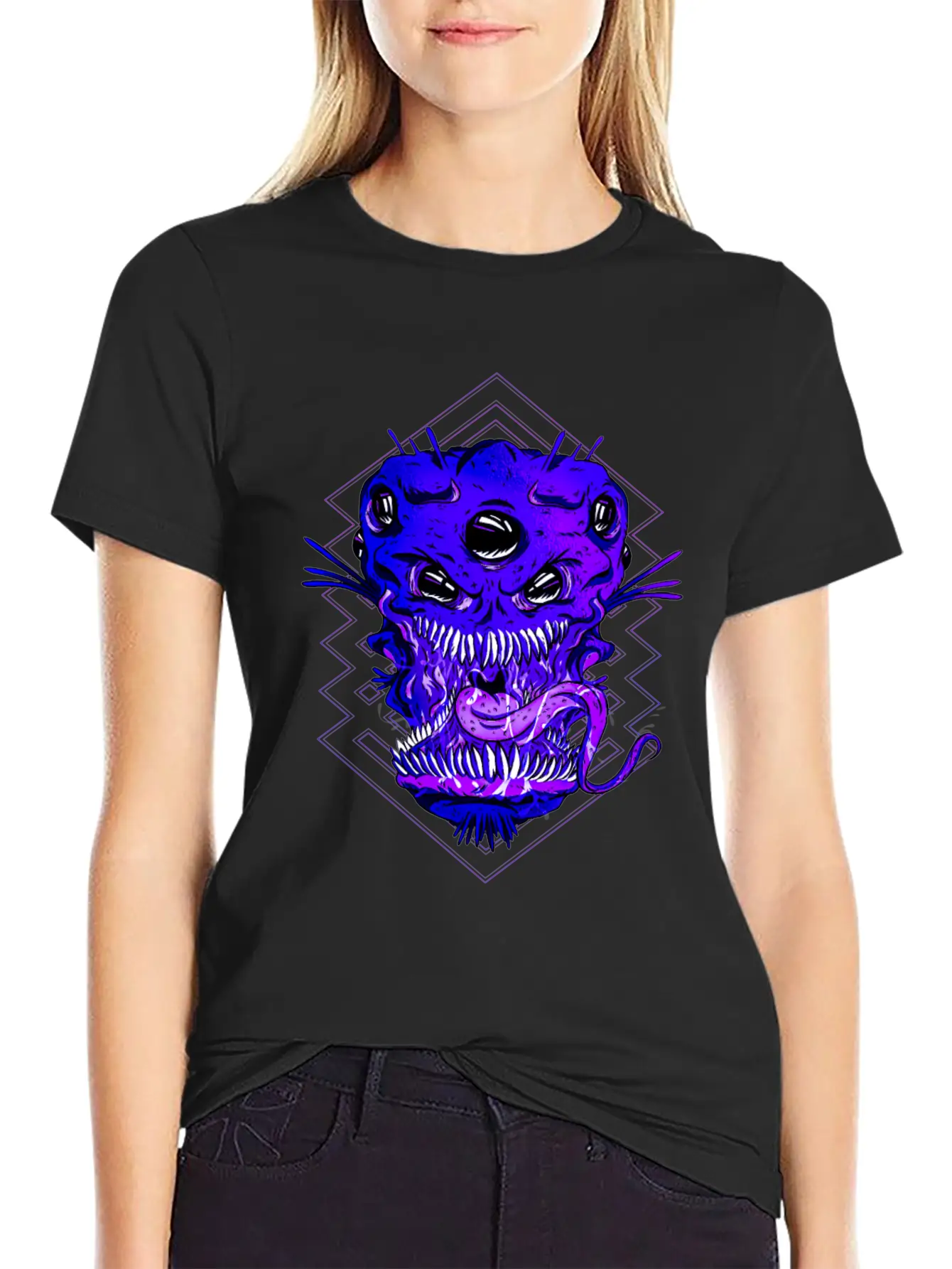 Alien Lightweight Cotton T-Shirt – Daily Comfort Graphic Shirt