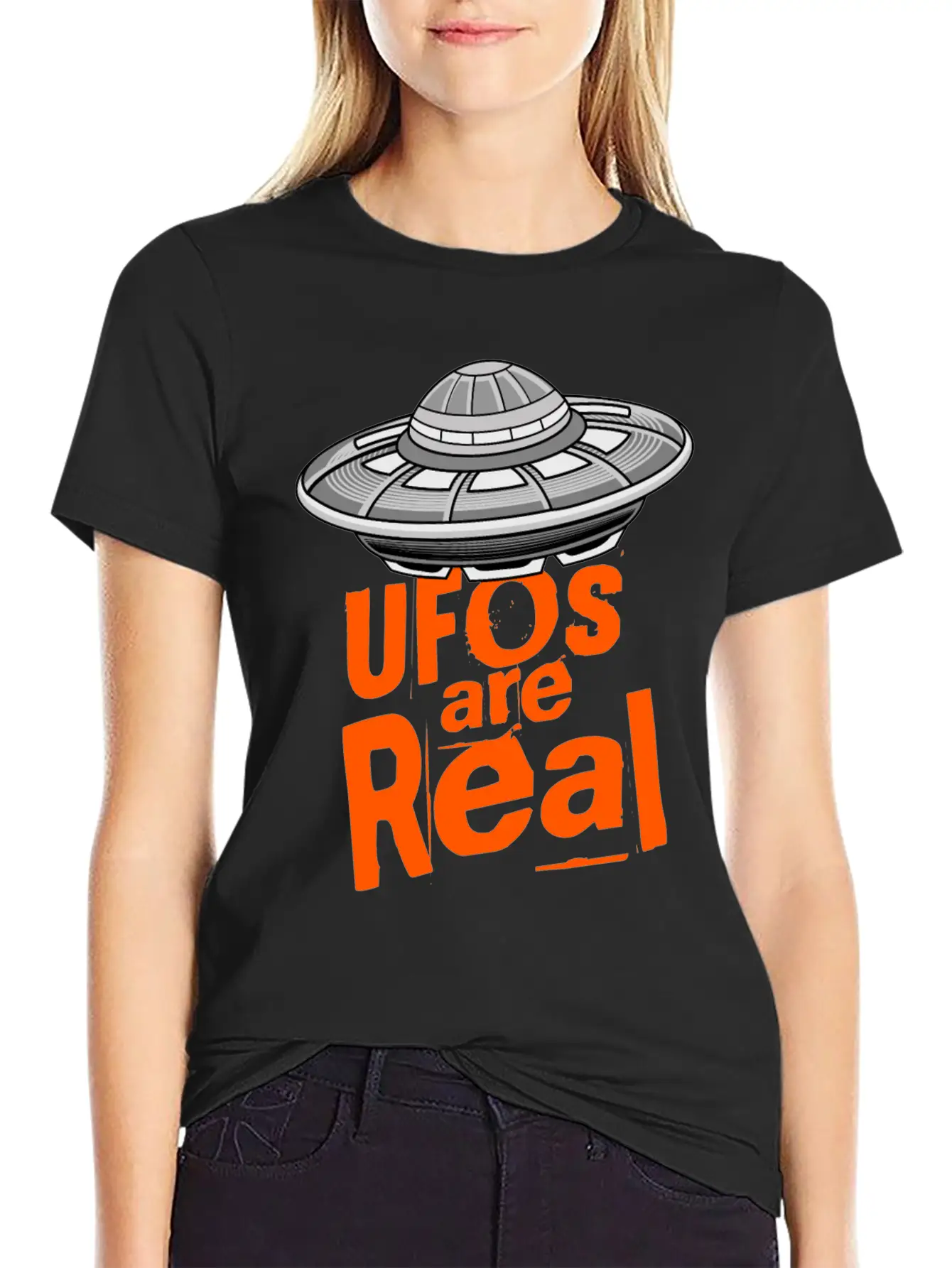 Alien Space Lightweight Cotton T-Shirt – Daily Comfort Graphic Shirt