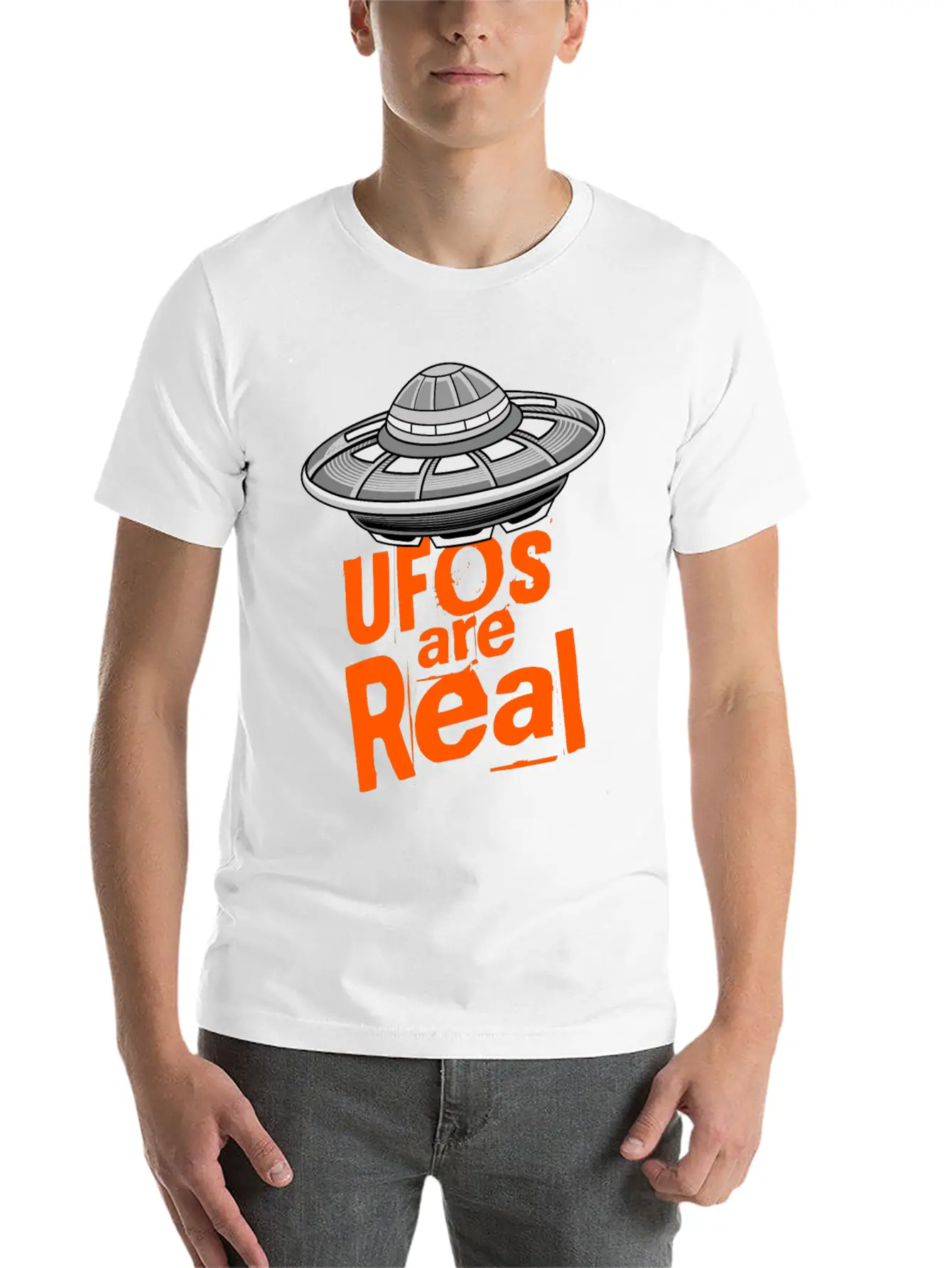 Alien Space Lightweight Cotton T-Shirt – Daily Comfort Graphic Shirt