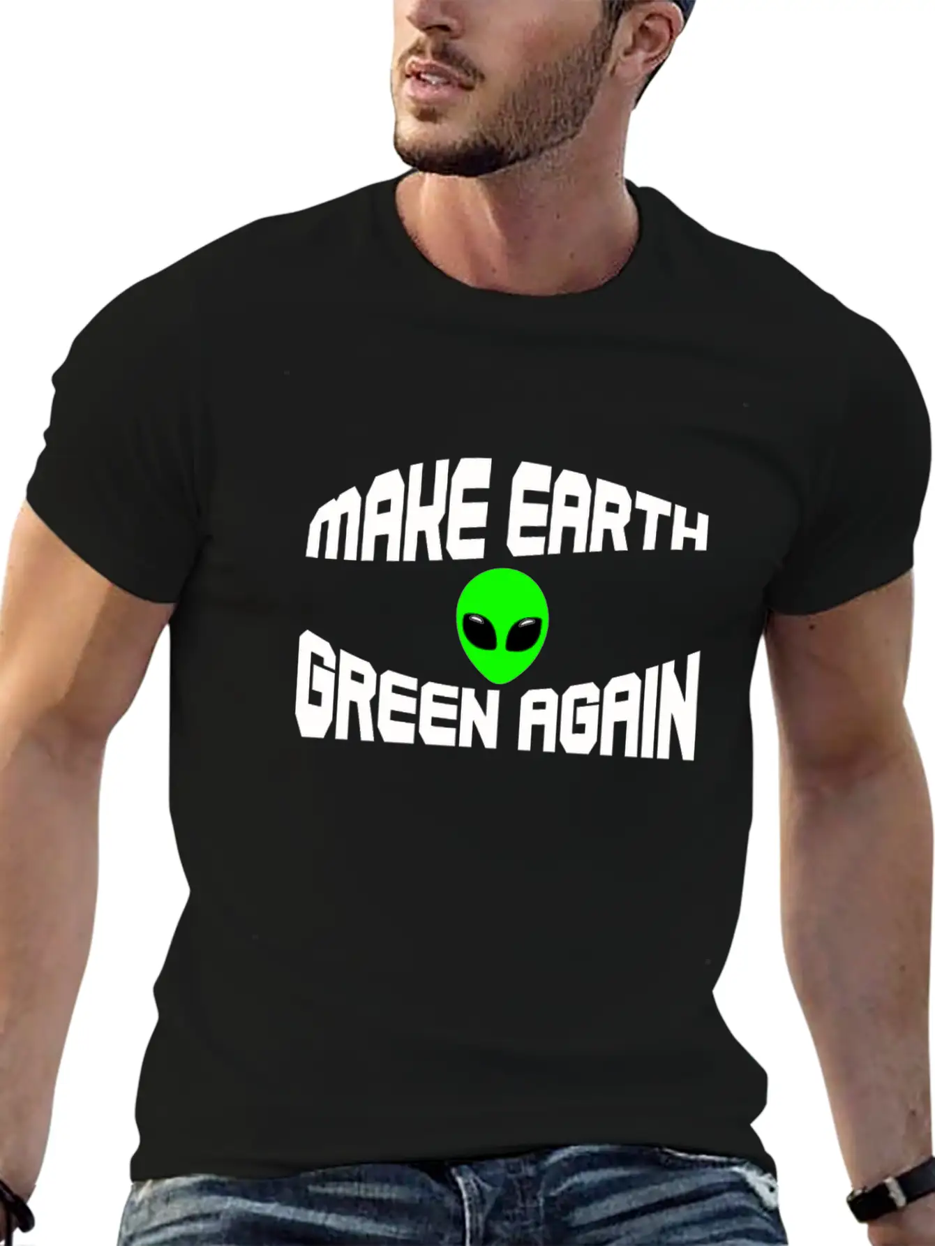 Alien Stylish Everyday T-Shirt – Unisex Basic Cotton Tee