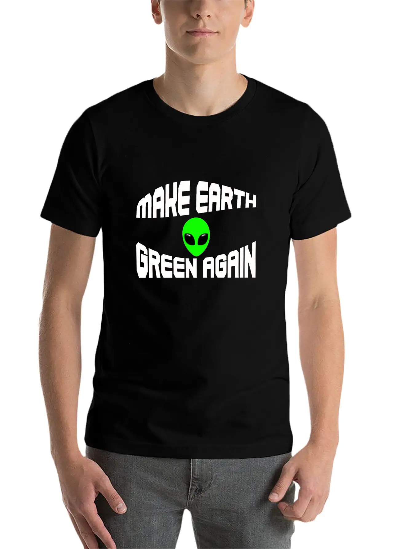 Alien Stylish Everyday T-Shirt – Unisex Basic Cotton Tee
