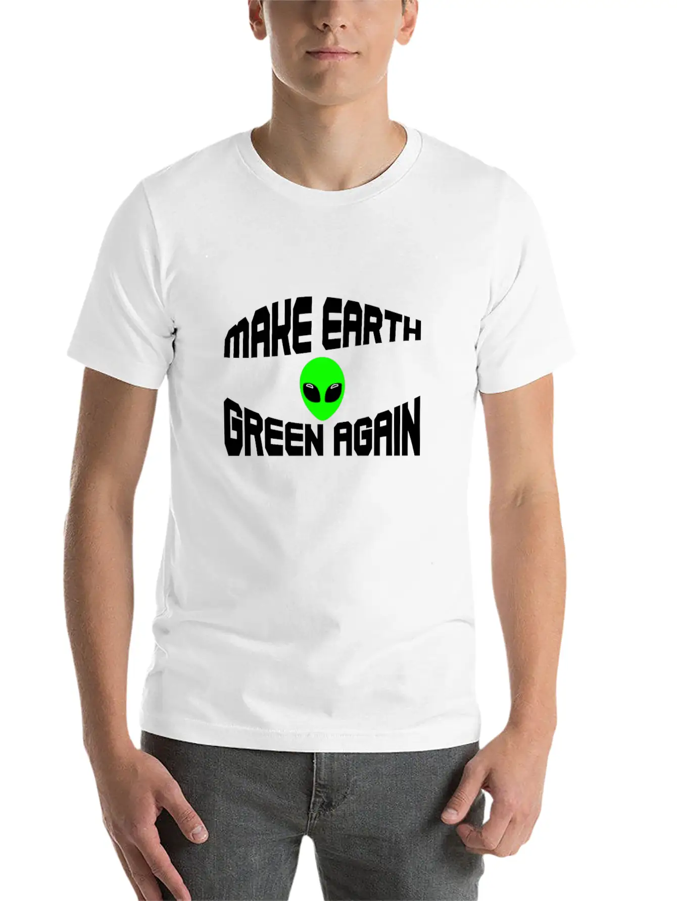 Alien Stylish Everyday T-Shirt – Unisex Basic Cotton Tee
