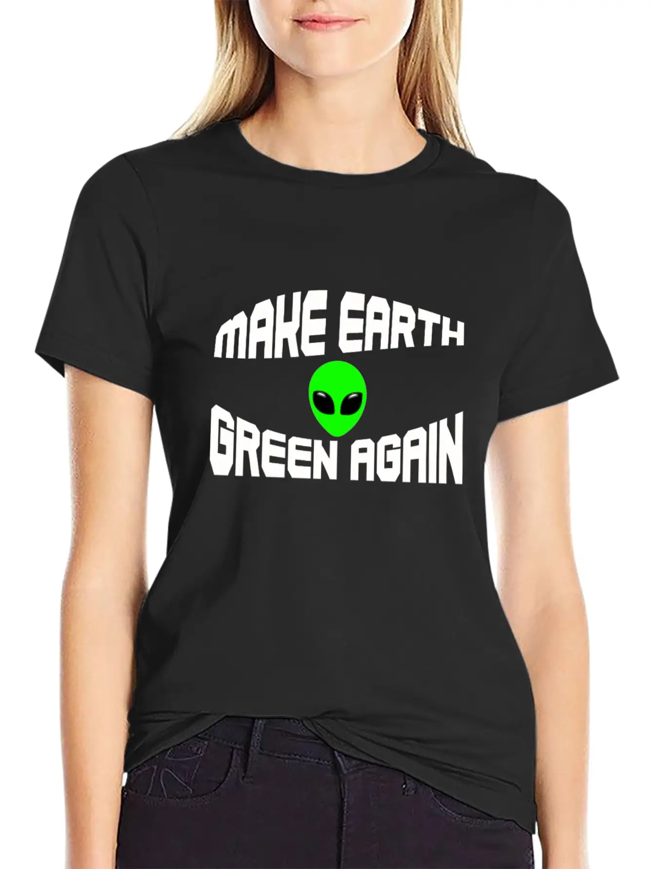 Alien Stylish Everyday T-Shirt – Unisex Basic Cotton Tee