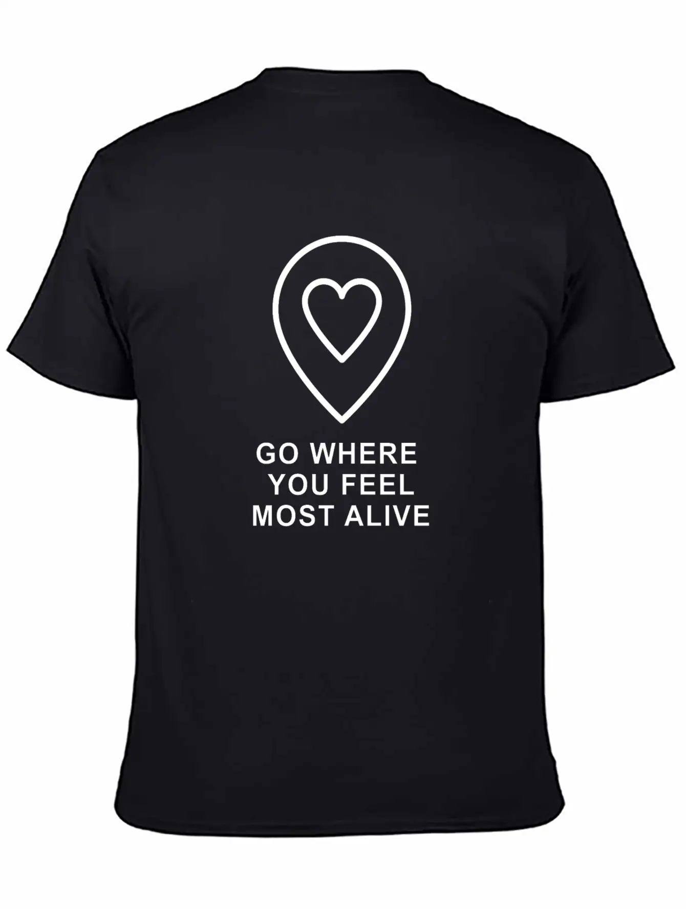 Alive Motivational Quot Inspiration Boho Gift Modern Fit Casual T-Shirt – Clean And Versatile Design