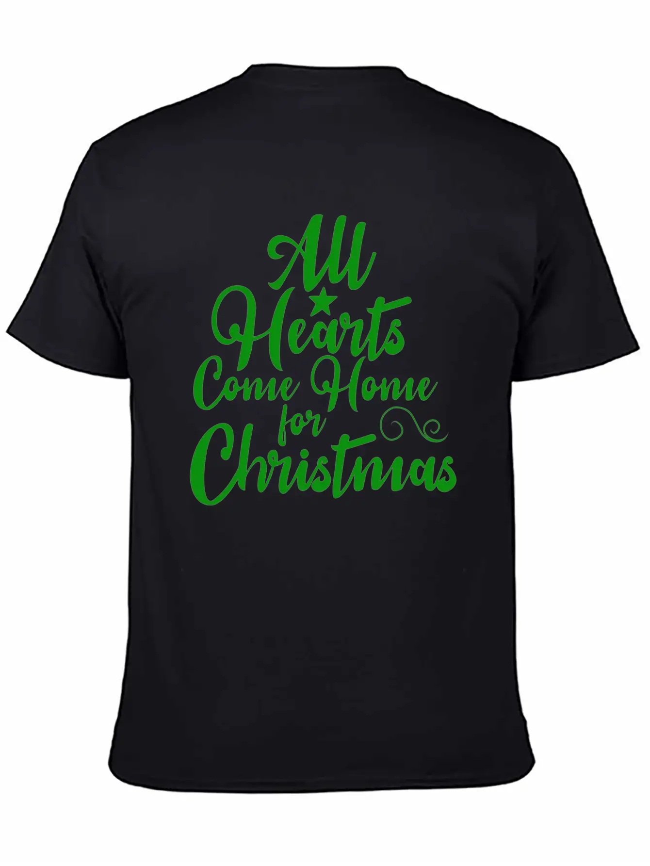 All Hearts Come Home For Christmas Funny Design Soft Cotton Short Sleeve Tee – Unisex Wardrobe Staple
