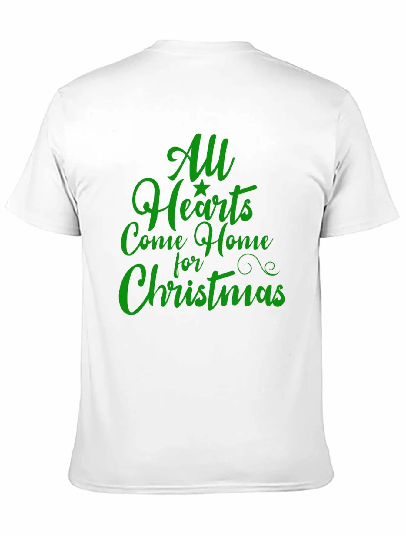 All Hearts Come Home For Christmas Funny Design Soft Cotton Short Sleeve Tee – Unisex Wardrobe Staple