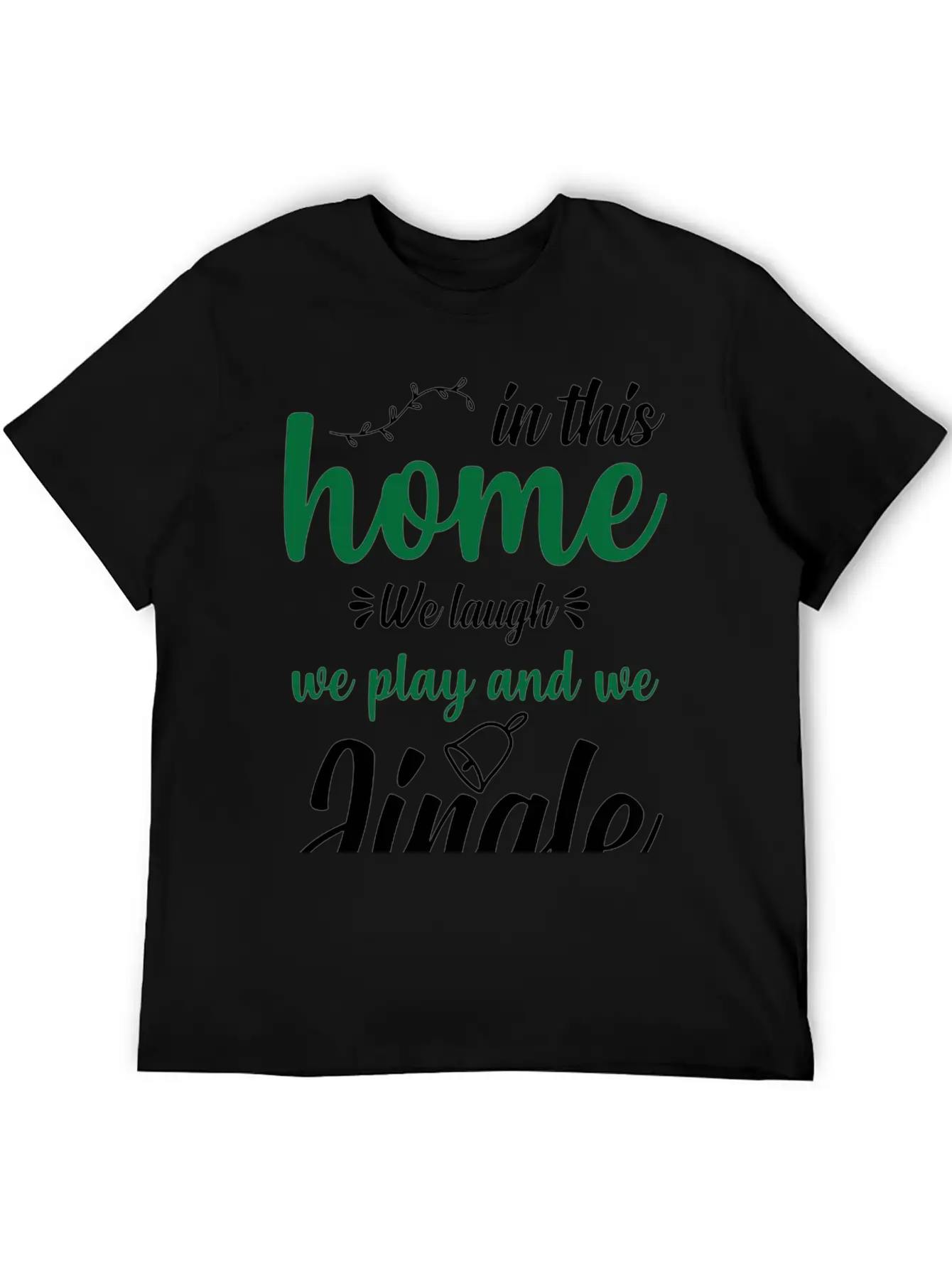 All Hearts Come Home For Christmas Relaxed Everyday Tee – Lightweight And Durable Cotton
