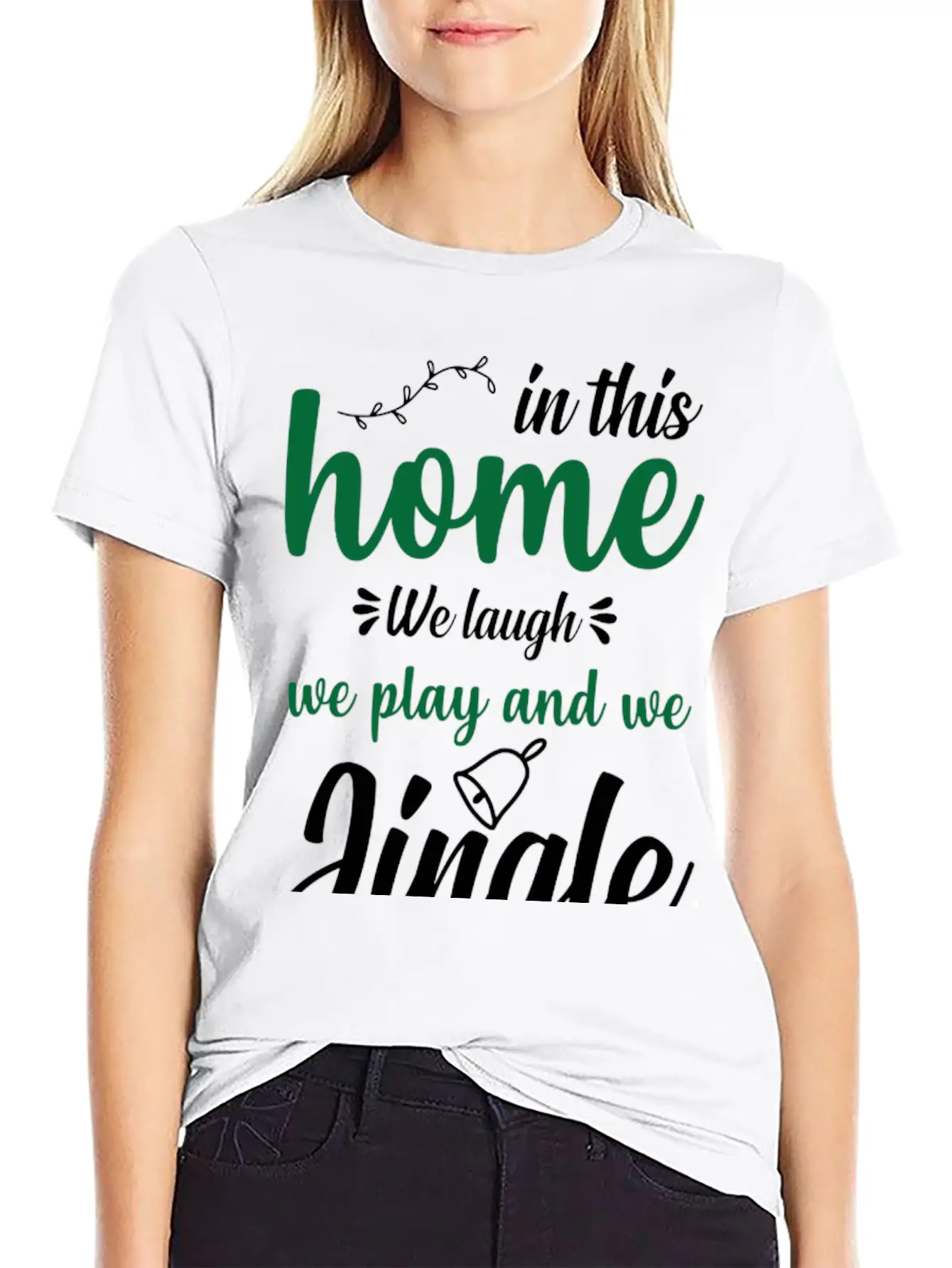 All Hearts Come Home For Christmas Relaxed Everyday Tee – Lightweight And Durable Cotton