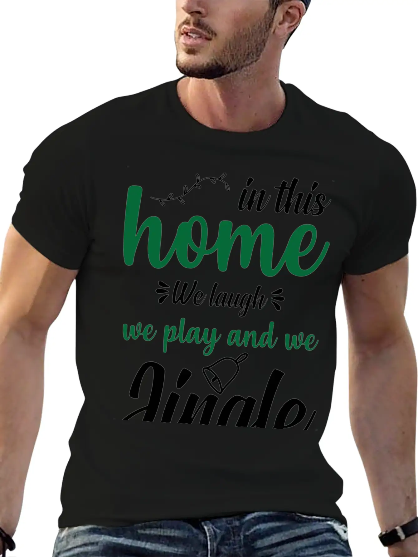 All Hearts Come Home For Christmas Relaxed Everyday Tee – Lightweight And Durable Cotton