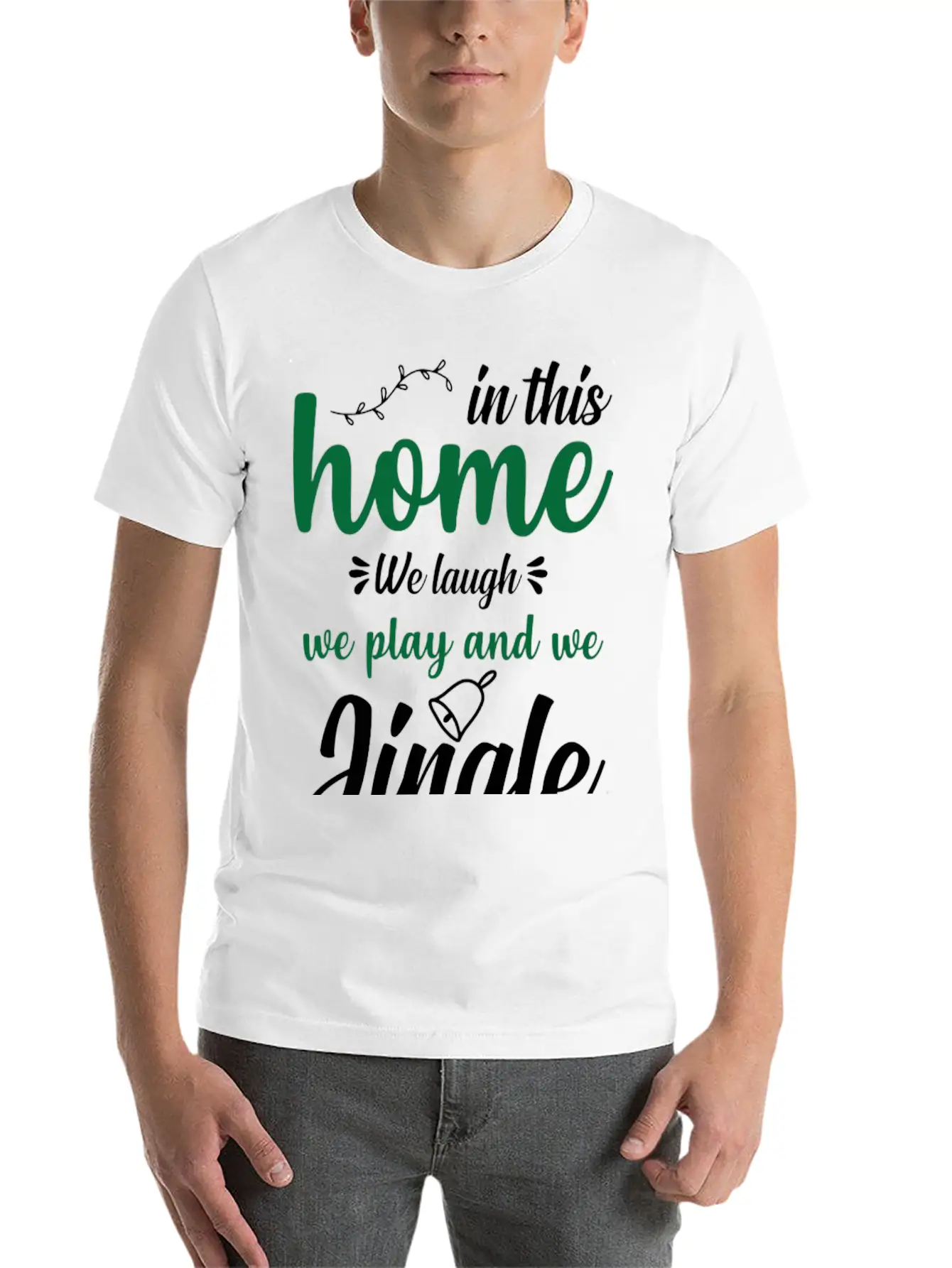 All Hearts Come Home For Christmas Relaxed Everyday Tee – Lightweight And Durable Cotton