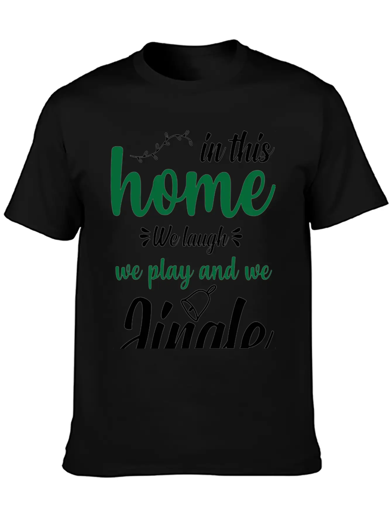 All Hearts Come Home For Christmas Relaxed Everyday Tee – Lightweight And Durable Cotton