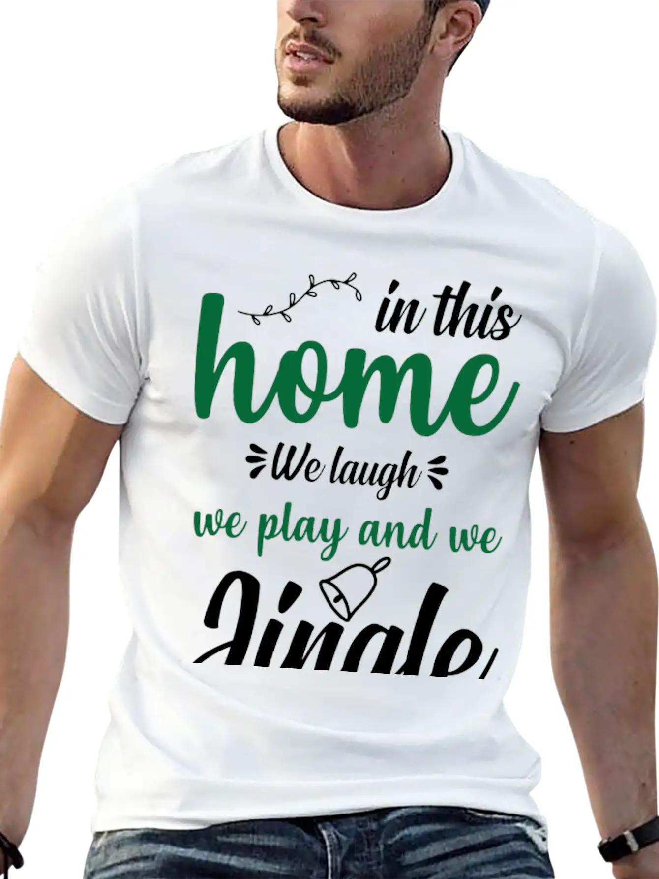 All Hearts Come Home For Christmas Relaxed Everyday Tee – Lightweight And Durable Cotton
