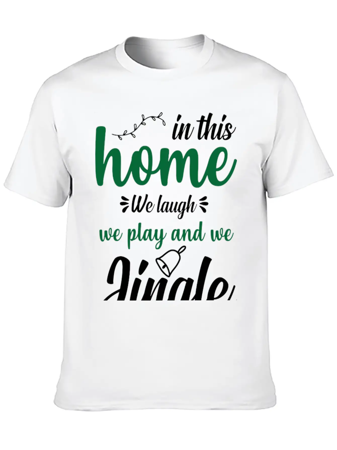 All Hearts Come Home For Christmas Relaxed Everyday Tee – Lightweight And Durable Cotton