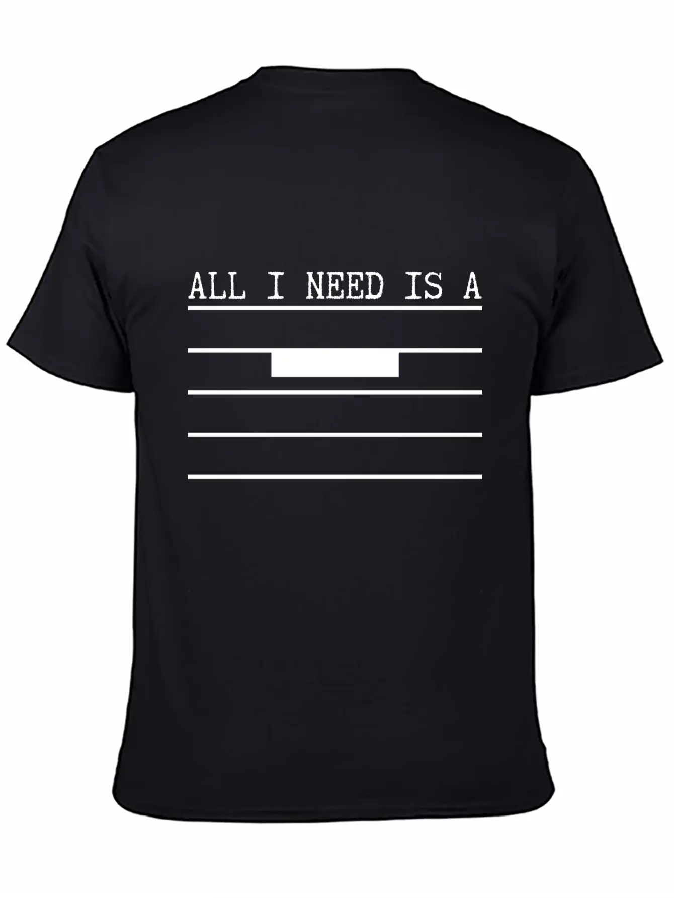 All I Need Is Whole Rest | Music Puns | White Ed. Unisex Casual T-Shirt – Clean Design For Daily Comfort