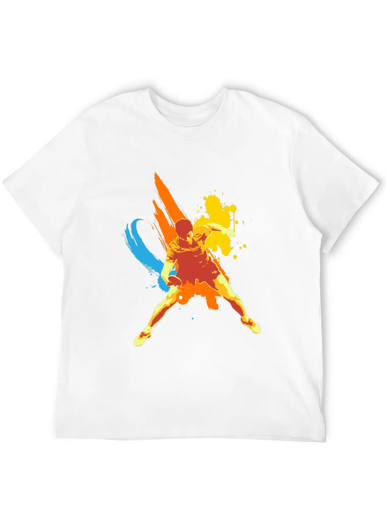 All Is Possible , Just Keep On Going Table Tennis Relaxed Everyday Tee – Lightweight And Durable Cotton