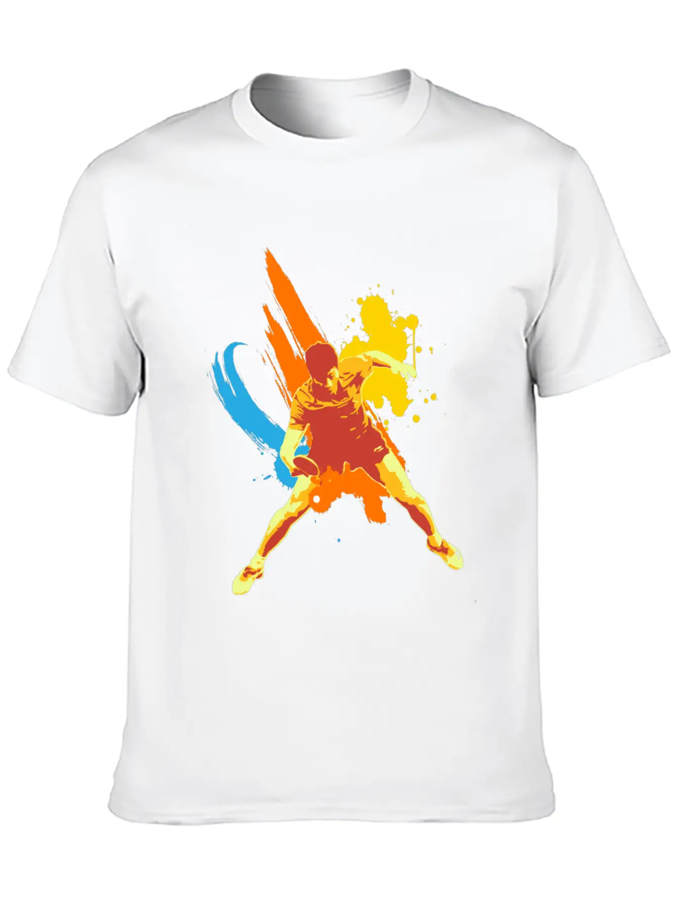 All Is Possible , Just Keep On Going Table Tennis Relaxed Everyday Tee – Lightweight And Durable Cotton