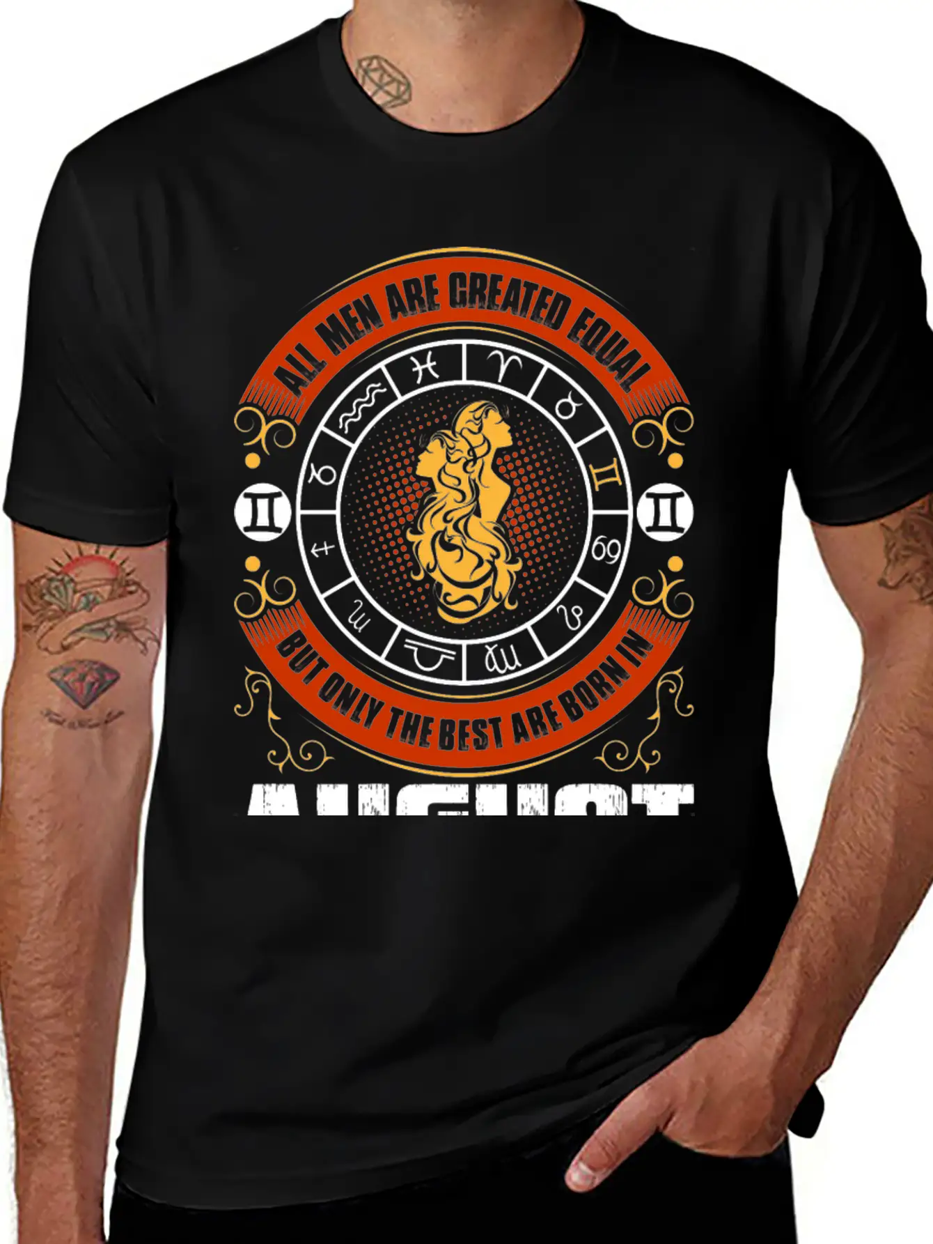 All Men Are Created Equal But Only The Best Are Modern Fit Casual T-Shirt ��� Clean And Versatile Design