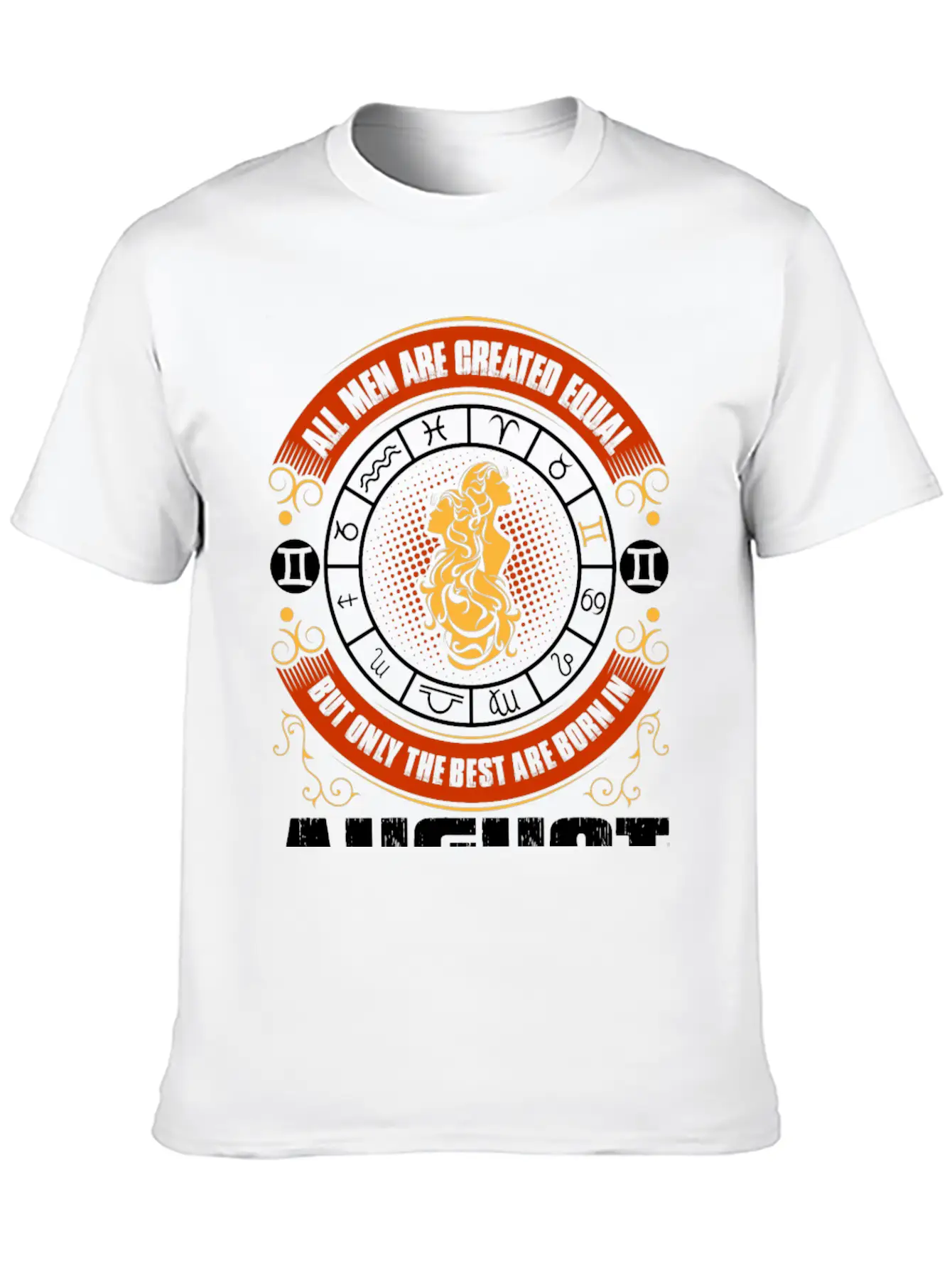 All Men Are Created Equal But Only The Best Are Modern Fit Casual T-Shirt ��� Clean And Versatile Design
