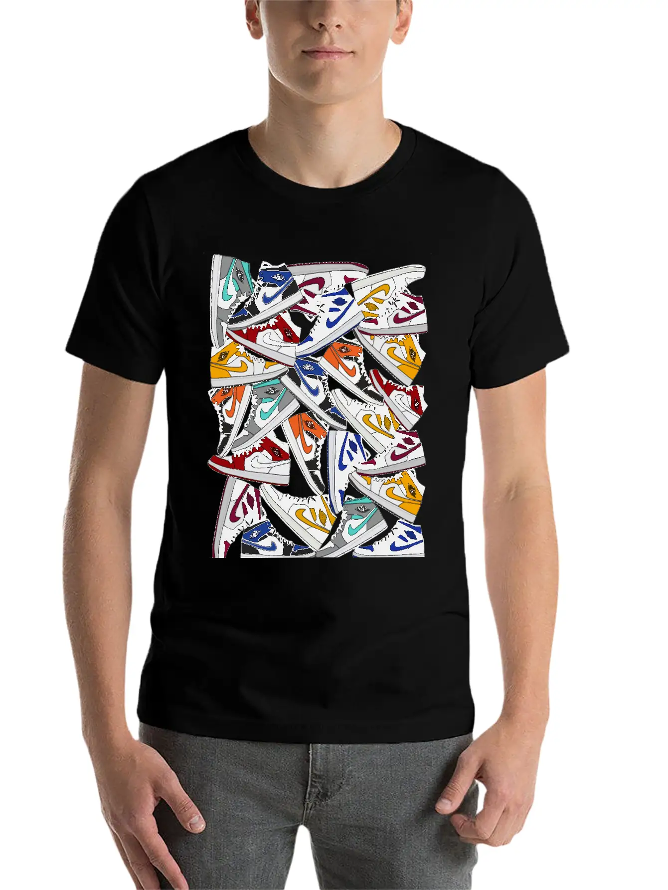 All Sneakers1 Lightweight Cotton T-Shirt – Daily Comfort Graphic Shirt
