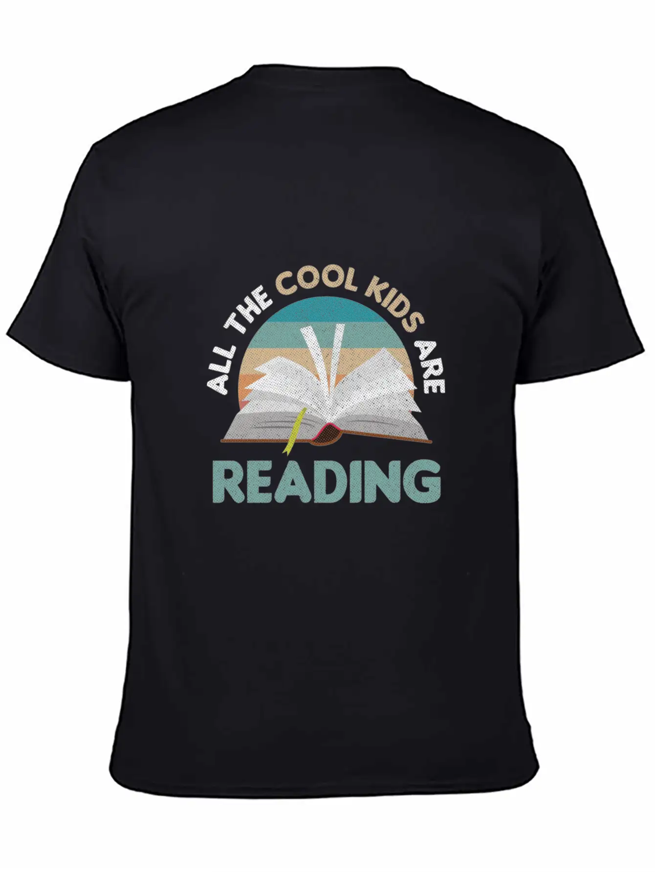 All The Cool Kids Are Reading Read Books Reader Lightweight Cotton T-Shirt – Daily Comfort Graphic Shirt