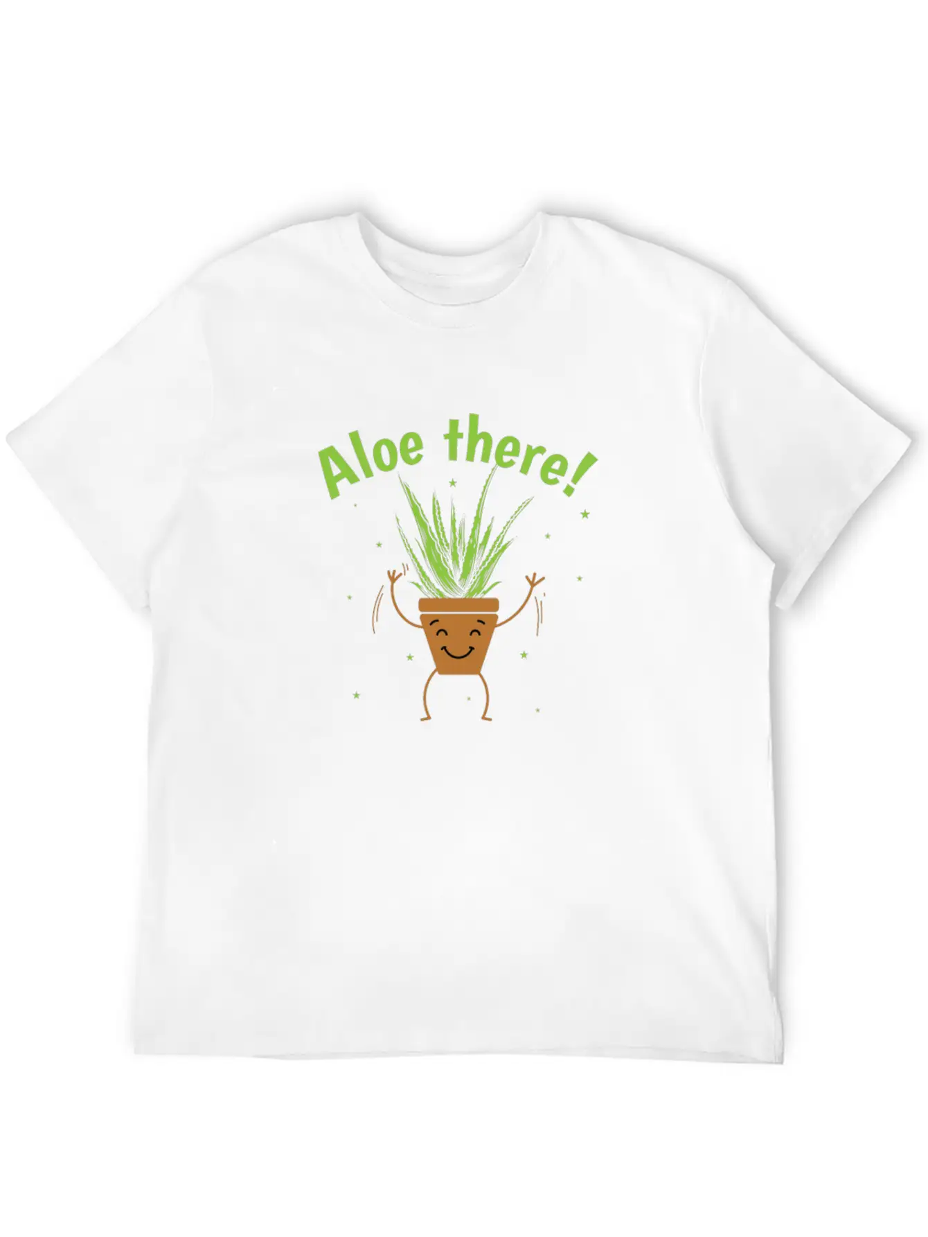 Aloe There! Aloe Vera Cream Cosmetics Unisex Casual T-Shirt – Clean Design For Daily Comfort