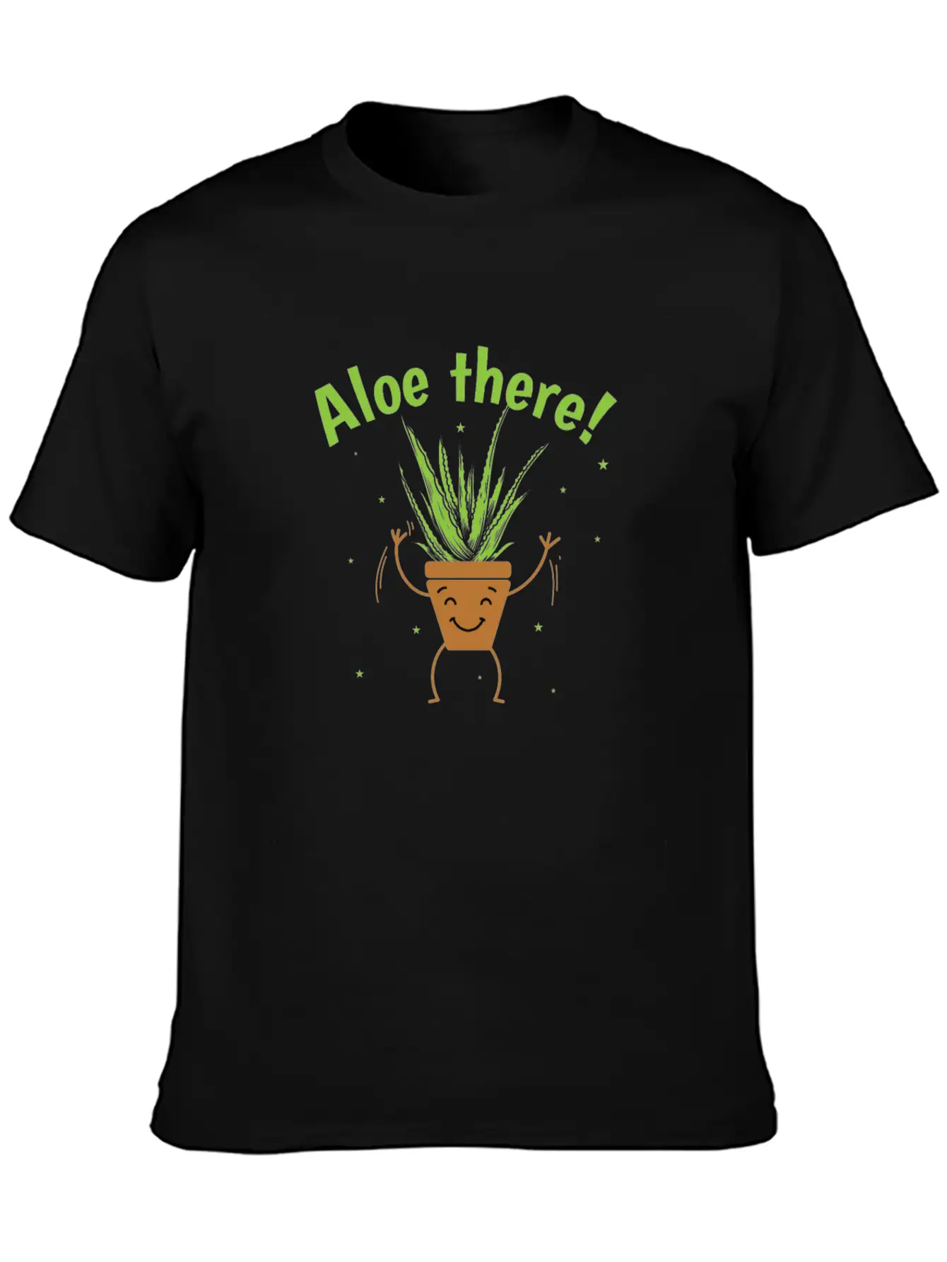 Aloe There! Aloe Vera Cream Cosmetics Unisex Casual T-Shirt – Clean Design For Daily Comfort