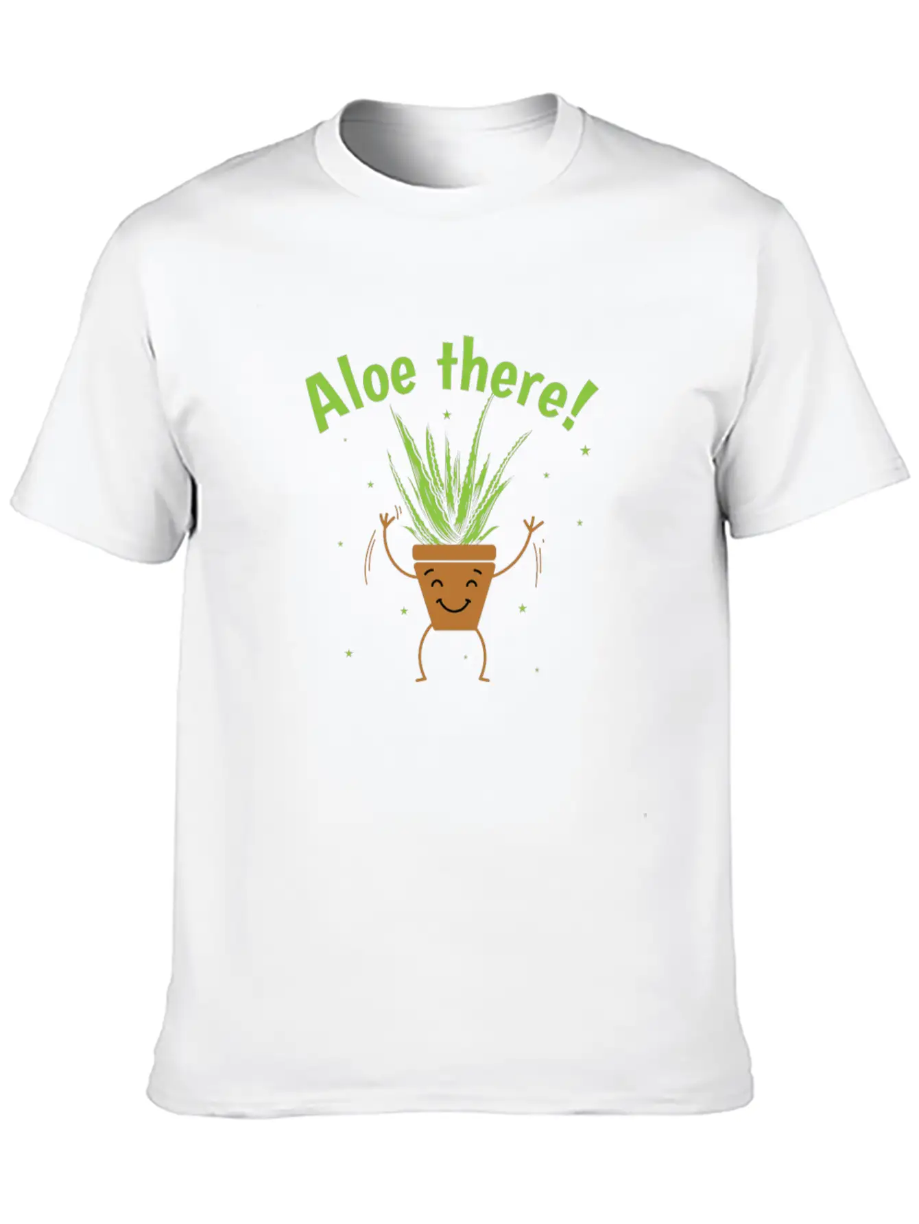 Aloe There! Aloe Vera Cream Cosmetics Unisex Casual T-Shirt – Clean Design For Daily Comfort