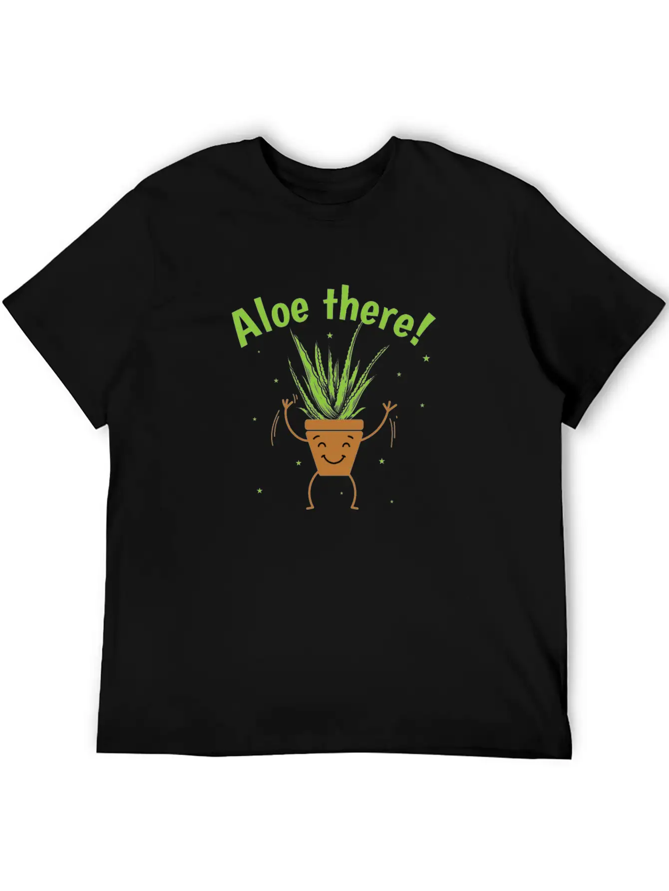 Aloe There! Aloe Vera Cream Cosmetics Unisex Casual T-Shirt – Clean Design For Daily Comfort