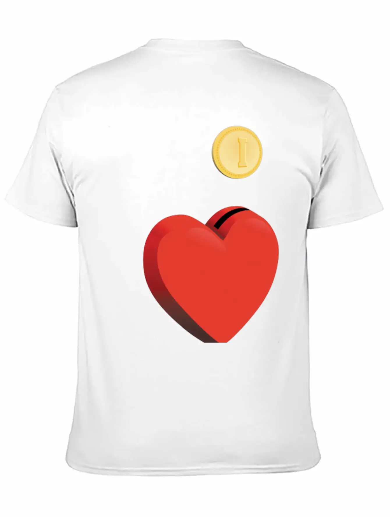 Alphabet ABC I Love You Funny, Money, Heart. Lightweight Cotton T-Shirt – Daily Comfort Graphic Shirt