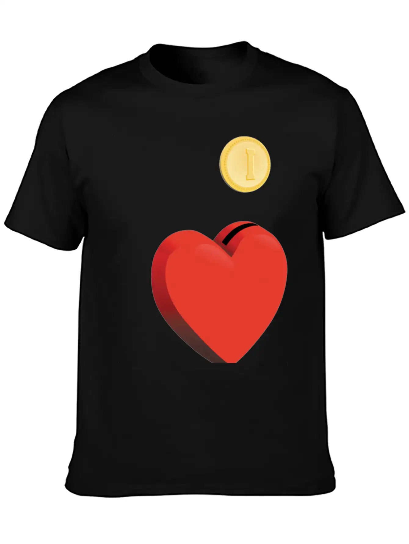 Alphabet ABC I Love You Funny, Money, Heart. Lightweight Cotton T-Shirt – Daily Comfort Graphic Shirt