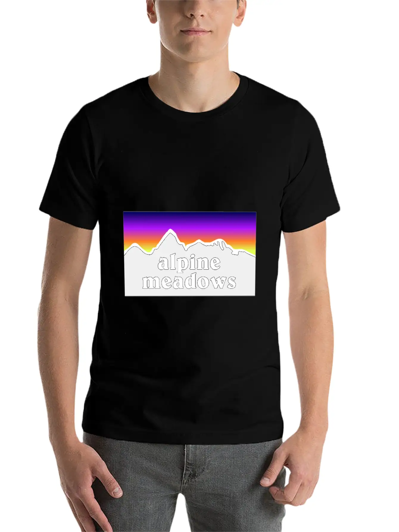 Alpine Meadows Soft Cotton Short Sleeve Tee – Unisex Wardrobe Staple