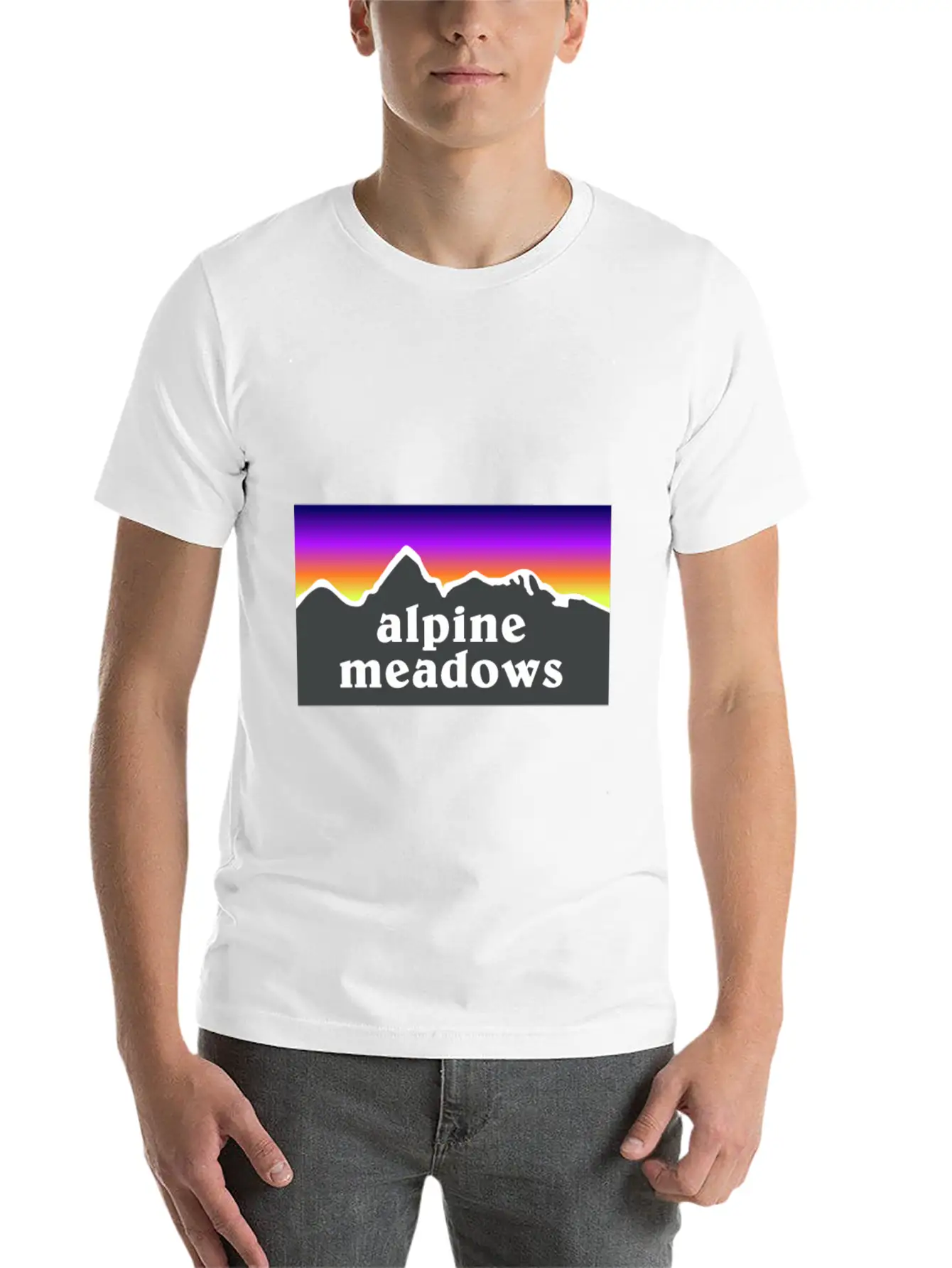 Alpine Meadows Soft Cotton Short Sleeve Tee – Unisex Wardrobe Staple