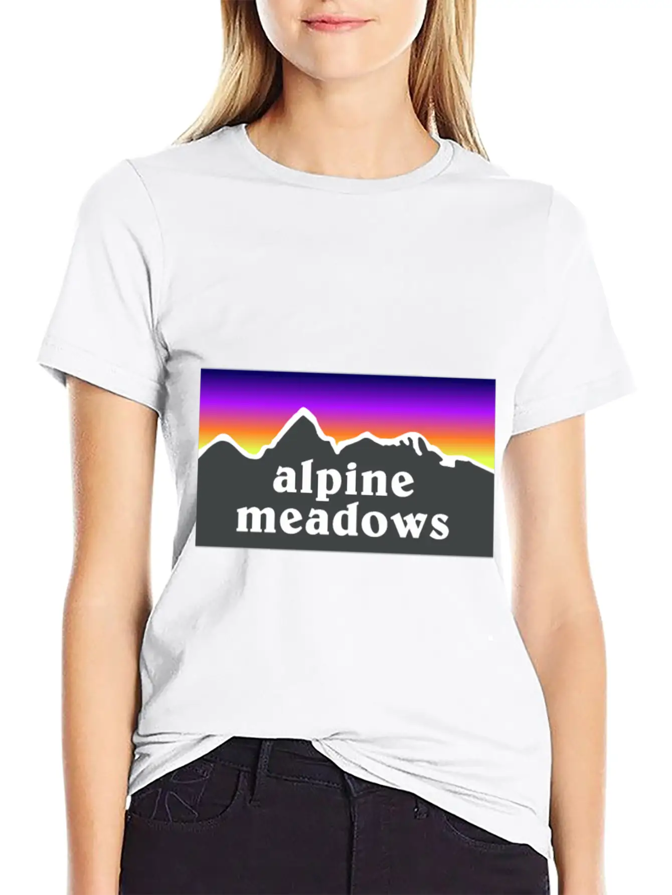 Alpine Meadows Soft Cotton Short Sleeve Tee – Unisex Wardrobe Staple