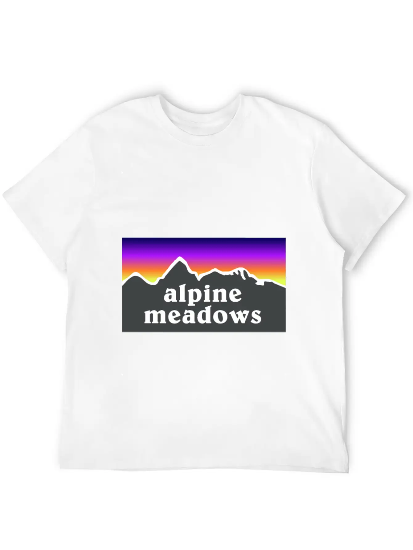 Alpine Meadows Soft Cotton Short Sleeve Tee – Unisex Wardrobe Staple