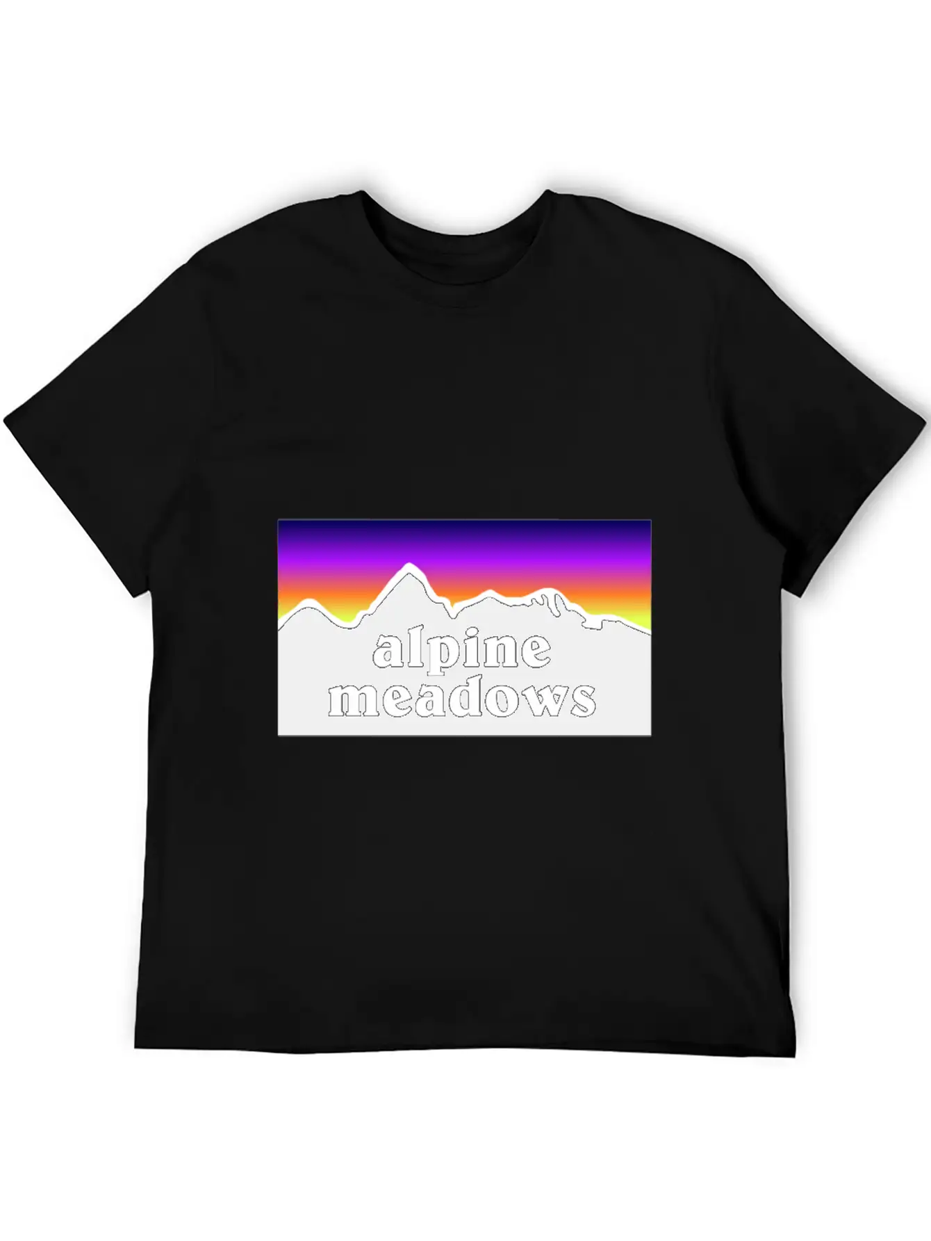 Alpine Meadows Soft Cotton Short Sleeve Tee – Unisex Wardrobe Staple