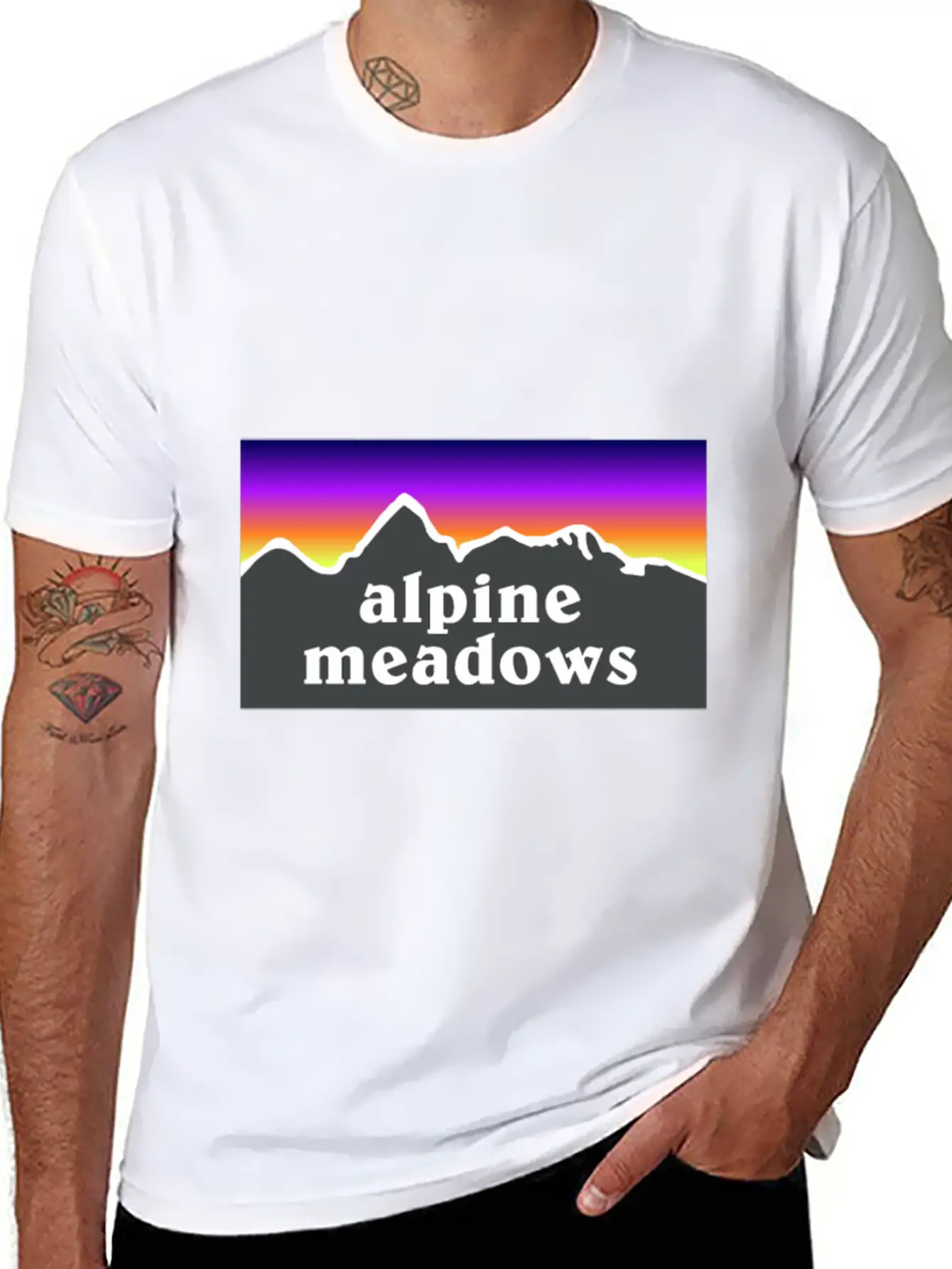 Alpine Meadows Soft Cotton Short Sleeve Tee – Unisex Wardrobe Staple