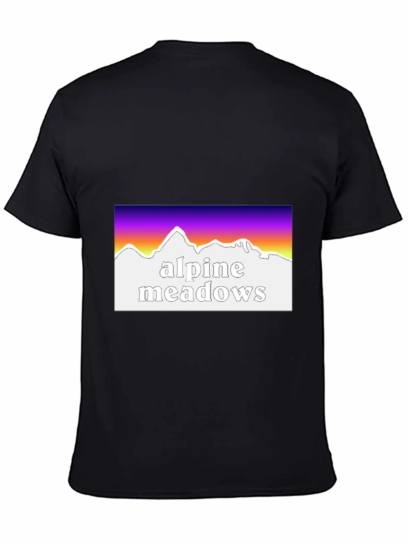 Alpine Meadows Soft Cotton Short Sleeve Tee – Unisex Wardrobe Staple