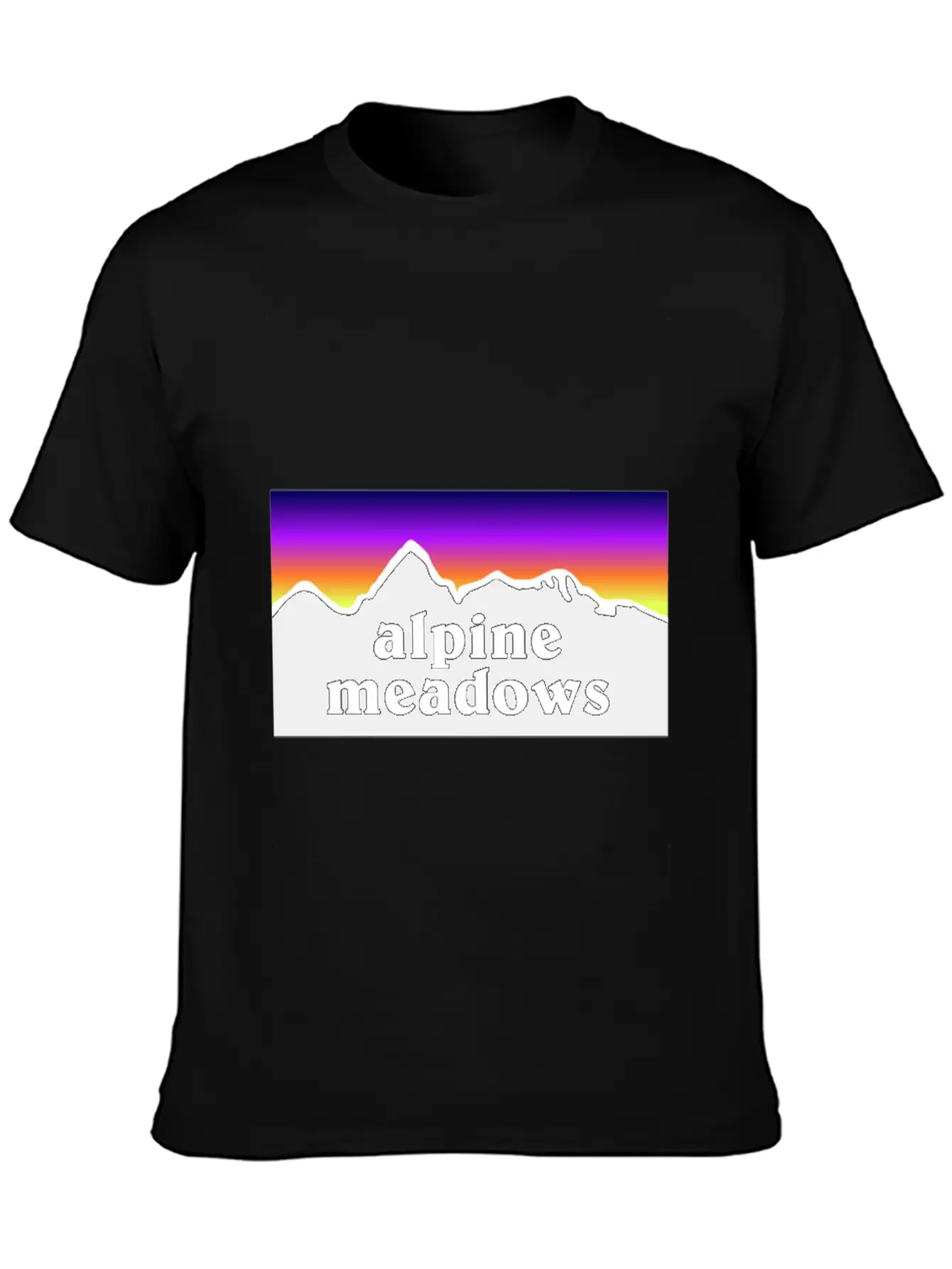 Alpine Meadows Soft Cotton Short Sleeve Tee – Unisex Wardrobe Staple