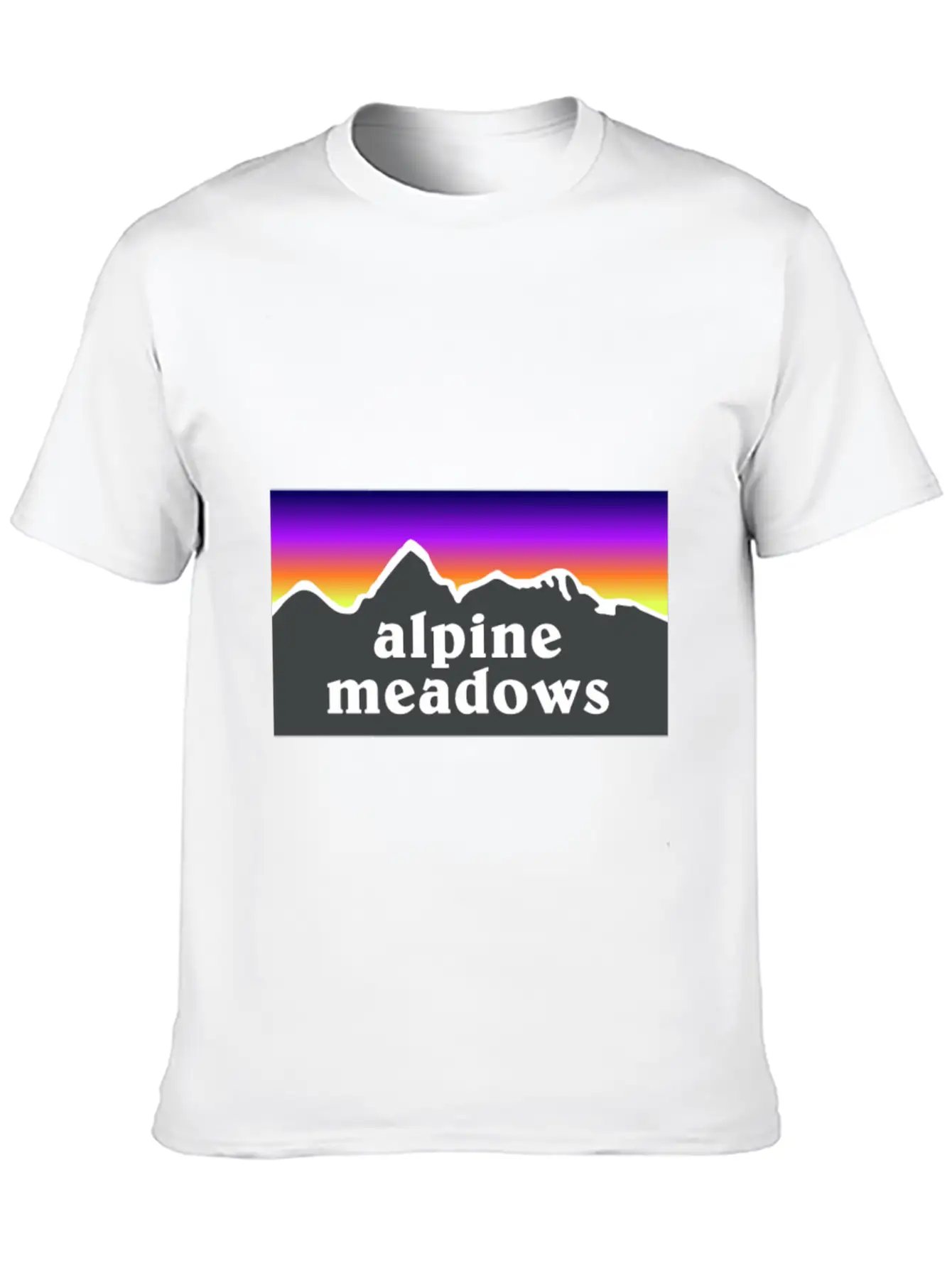 Alpine Meadows Soft Cotton Short Sleeve Tee – Unisex Wardrobe Staple