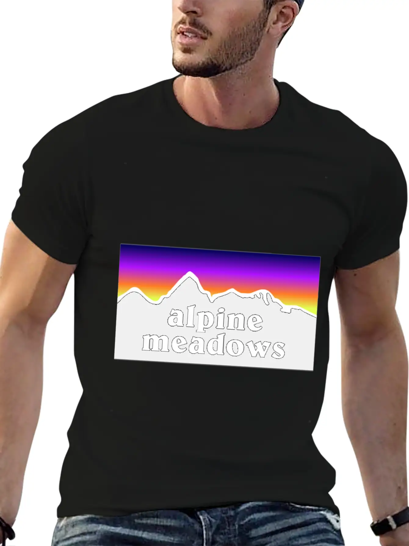 Alpine Meadows Soft Cotton Short Sleeve Tee – Unisex Wardrobe Staple